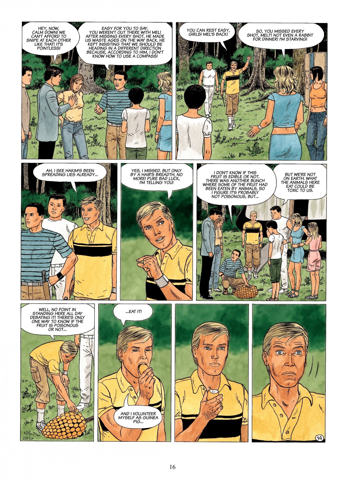 Read online The Survivors comic -  Issue #1 - 16