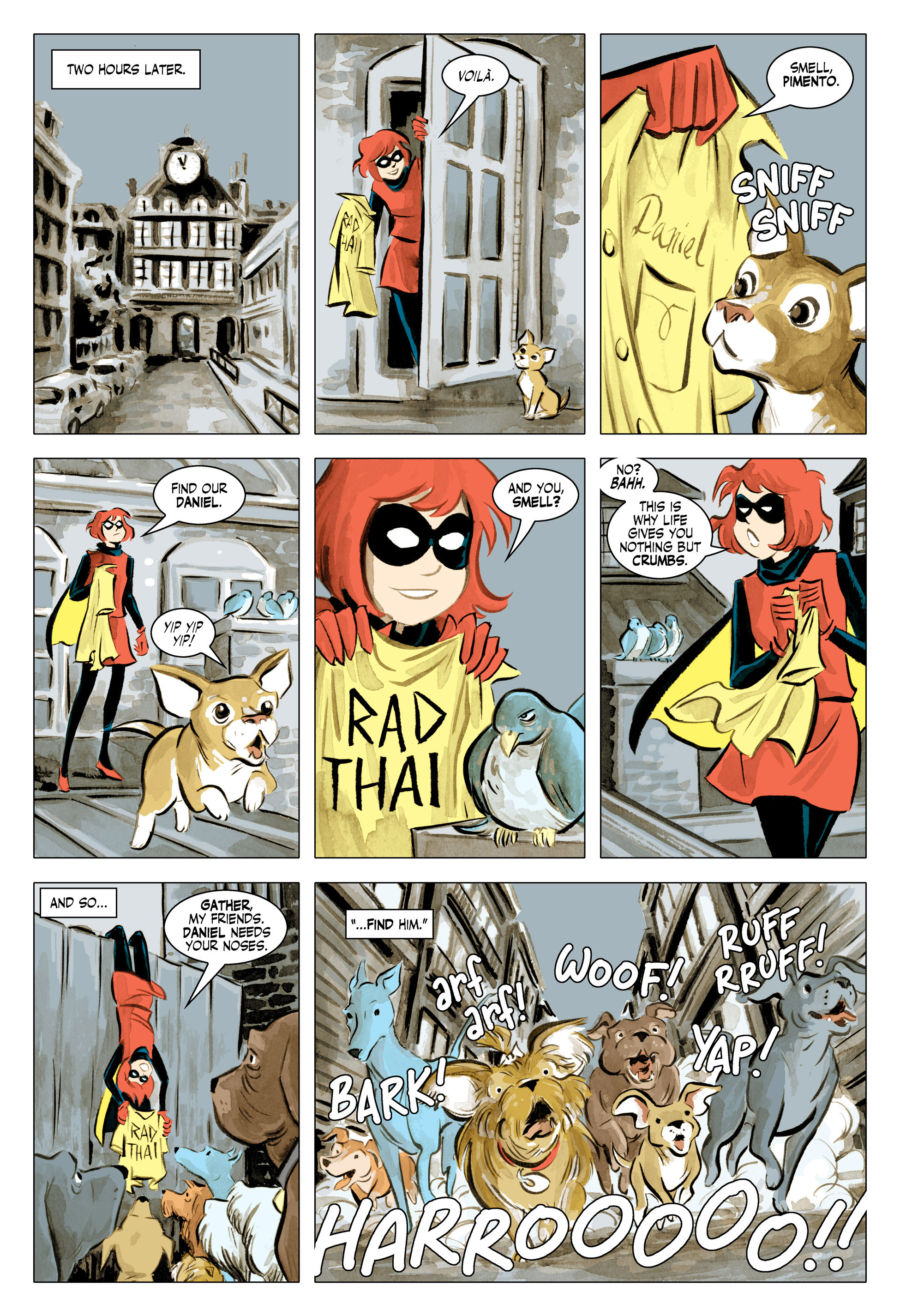 Read online Bandette (2012) comic -  Issue #11 - 7