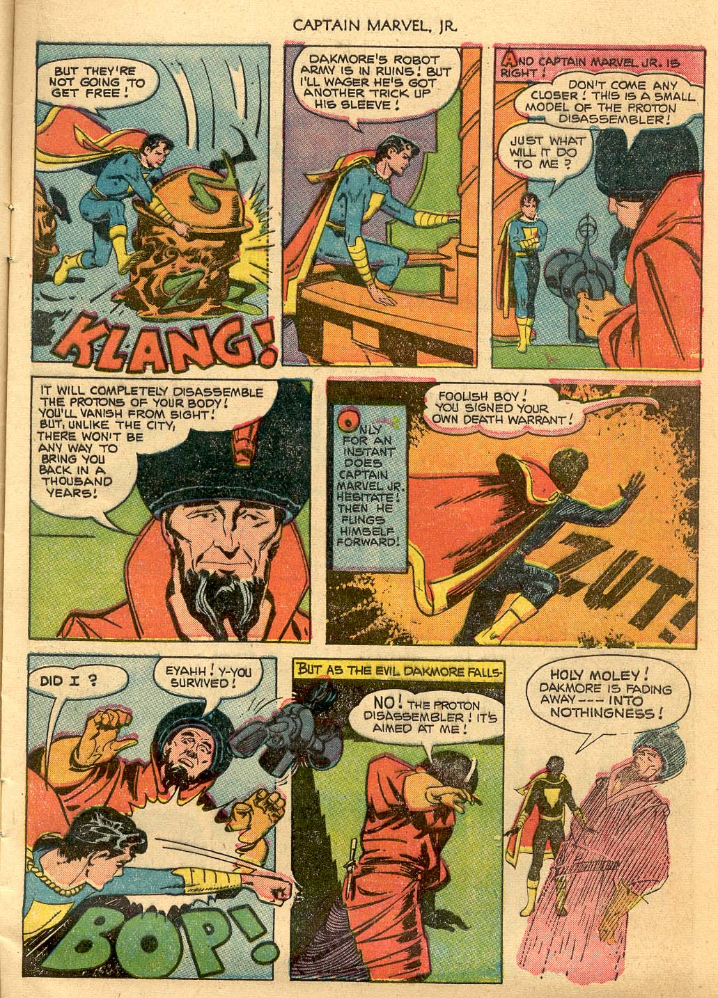 Read online Captain Marvel, Jr. comic -  Issue #106 - 8