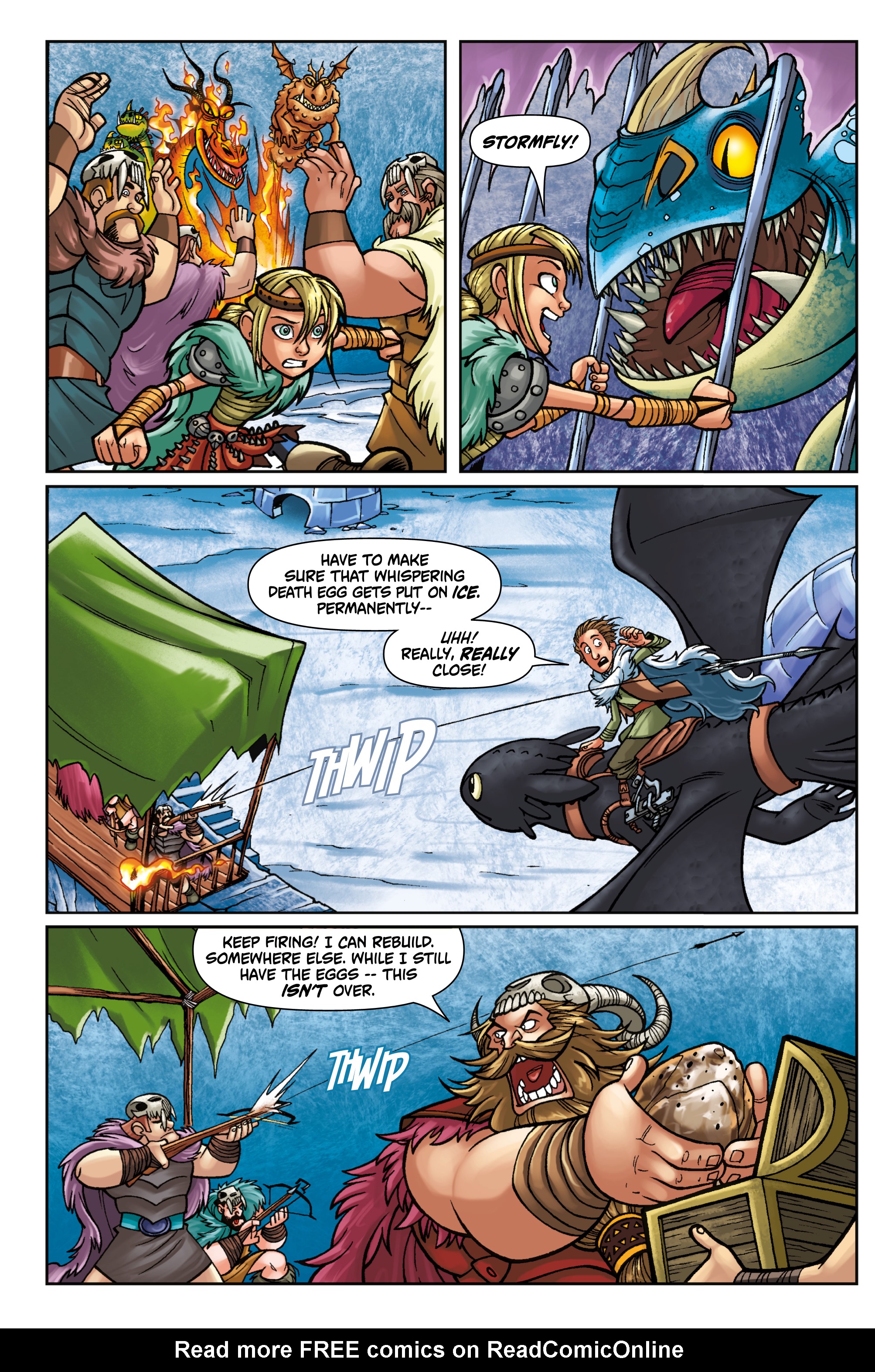 Read online DreamWorks Dragons: Riders of Berk comic -  Issue # _TPB - 41