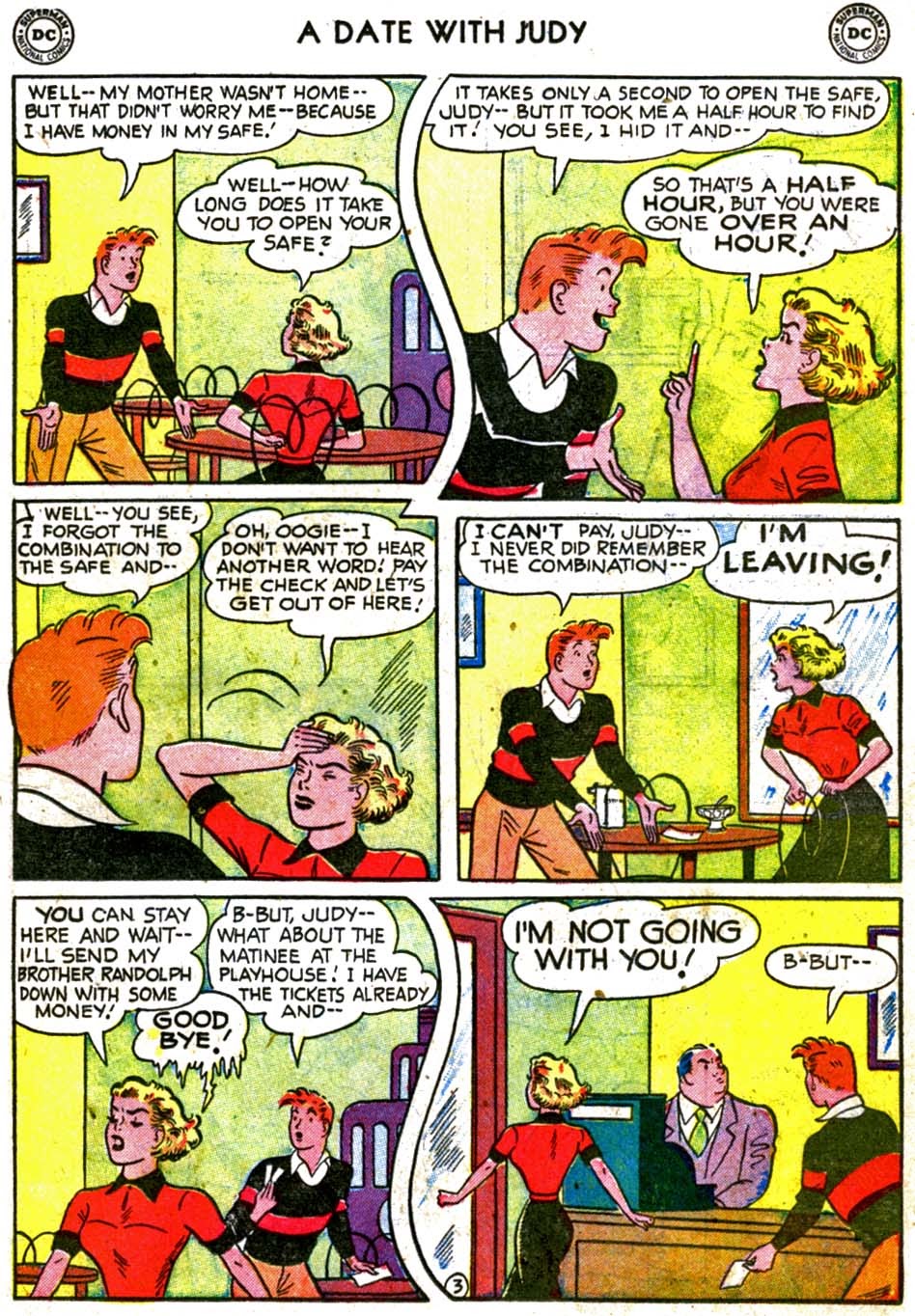 Read online A Date with Judy comic -  Issue #32 - 13