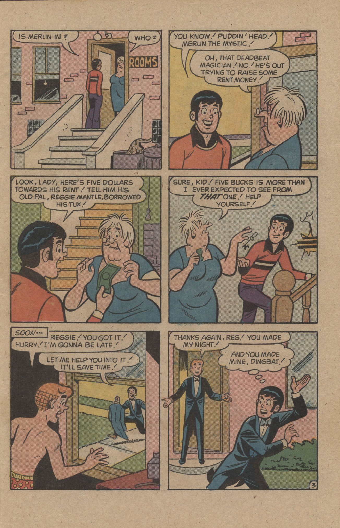 Read online Reggie and Me (1966) comic -  Issue #79 - 31