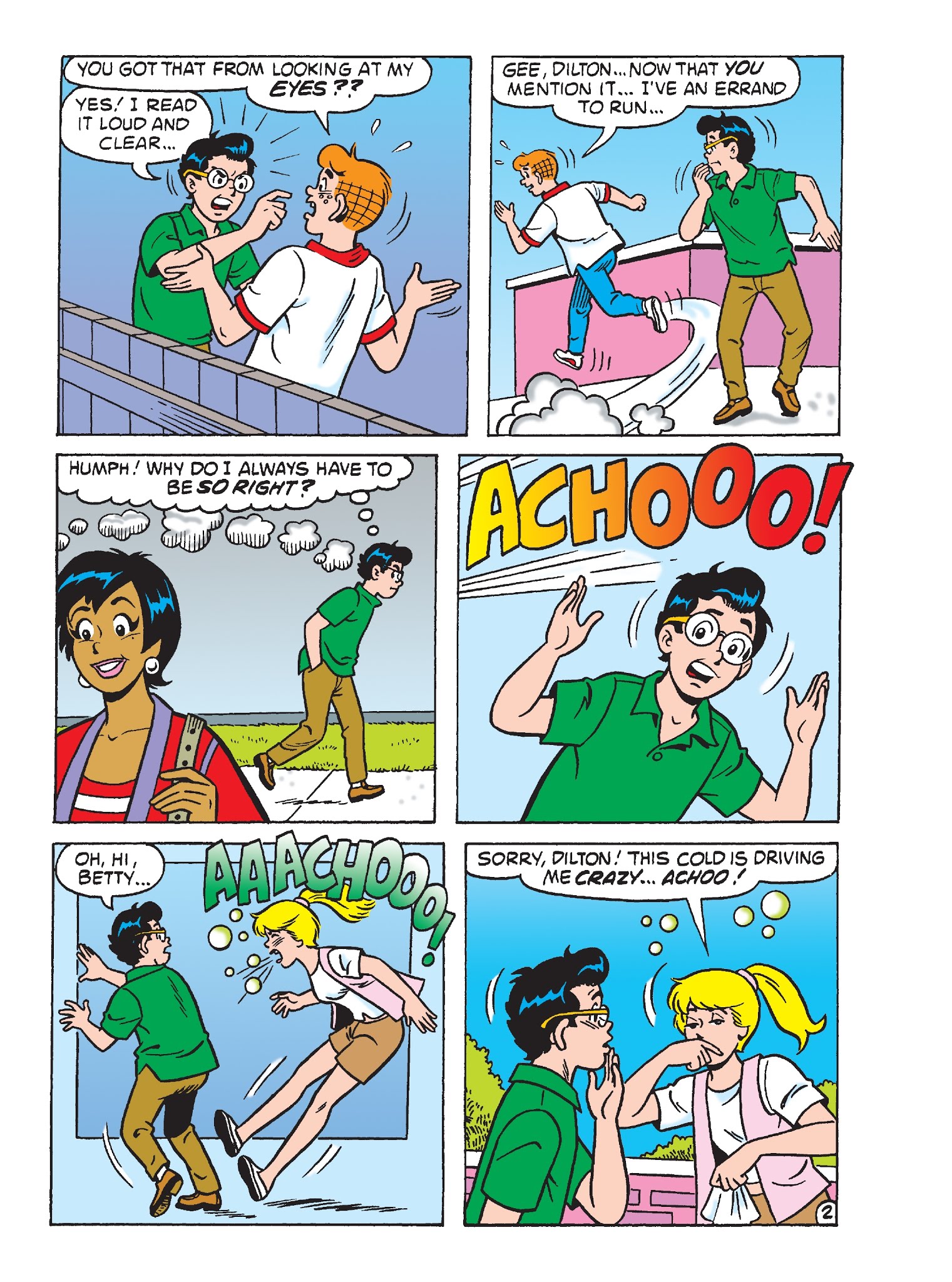 Read online Archie's Funhouse Double Digest comic -  Issue #27 - 68