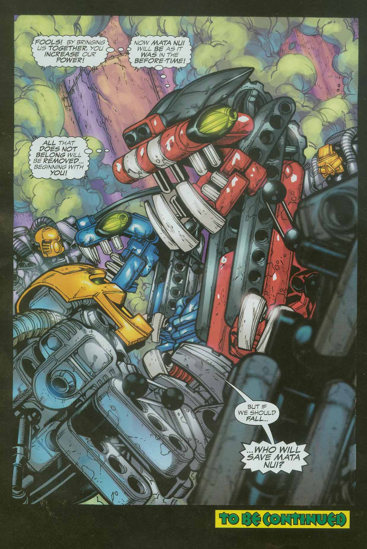 Read online Bionicle comic -  Issue #7 - 16