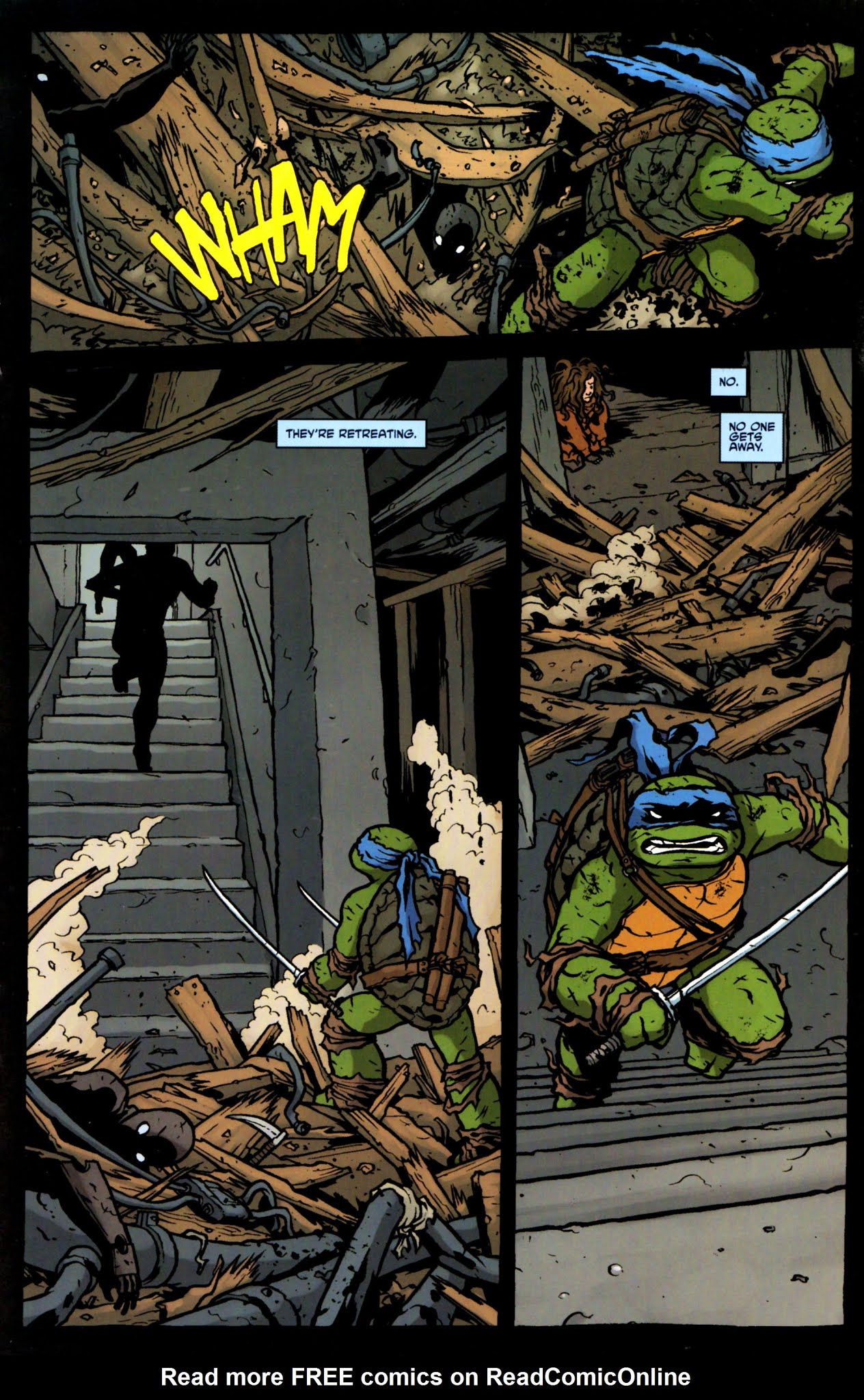 Read online Teenage Mutant Ninja Turtles Microseries: Leonardo comic -  Issue # Full - 17