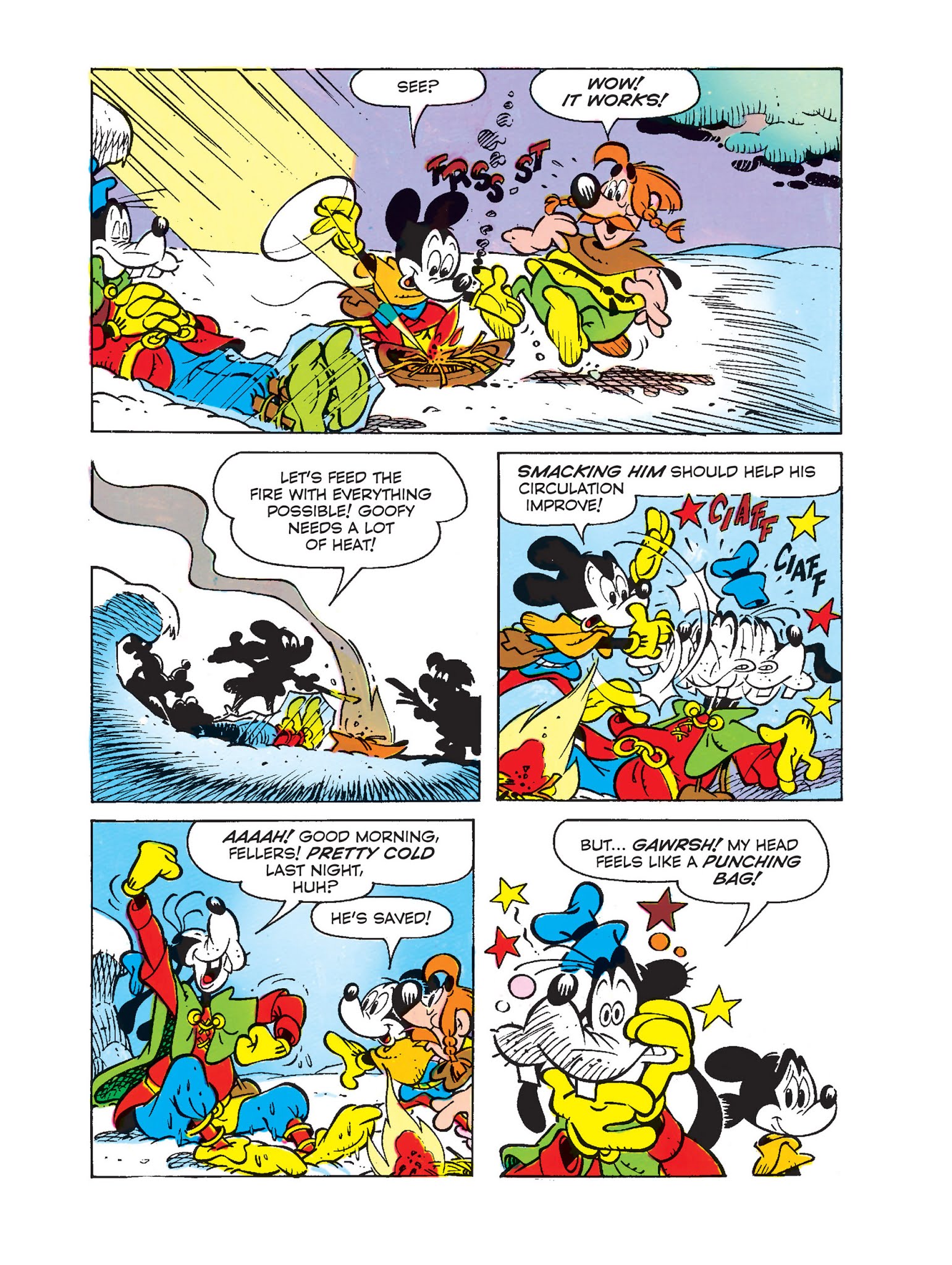 Read online Mickey Mouse in the Sword of Ice comic -  Issue #4 - 33