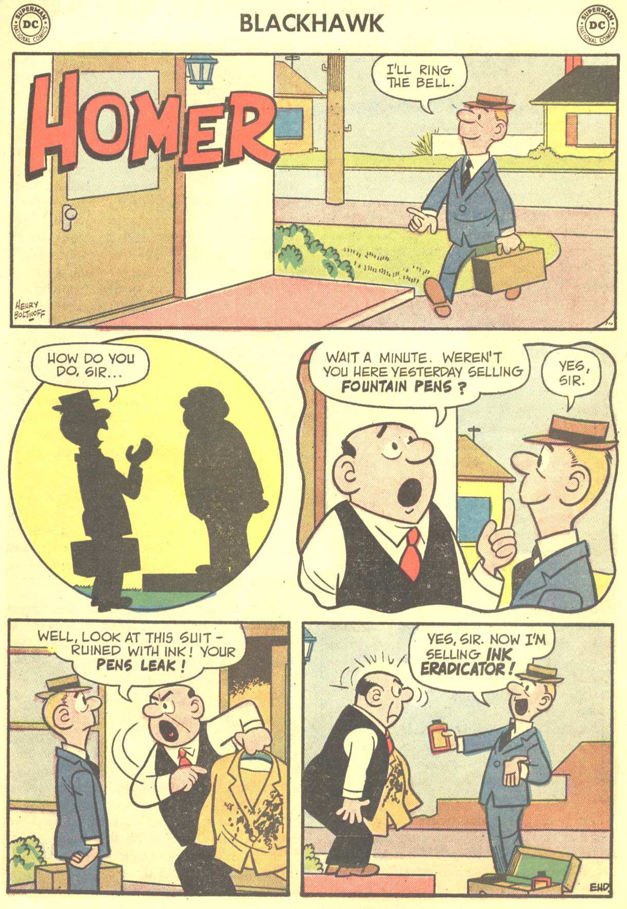 Read online Blackhawk (1957) comic -  Issue #190 - 20
