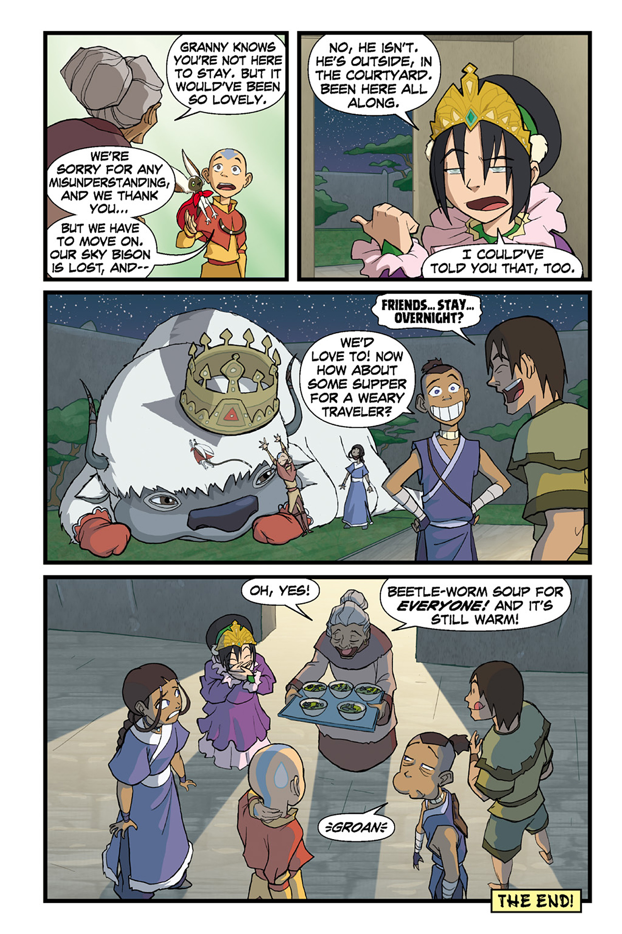 Read online Nickelodeon Avatar: The Last Airbender - The Lost Adventures comic -  Issue # Full - 78