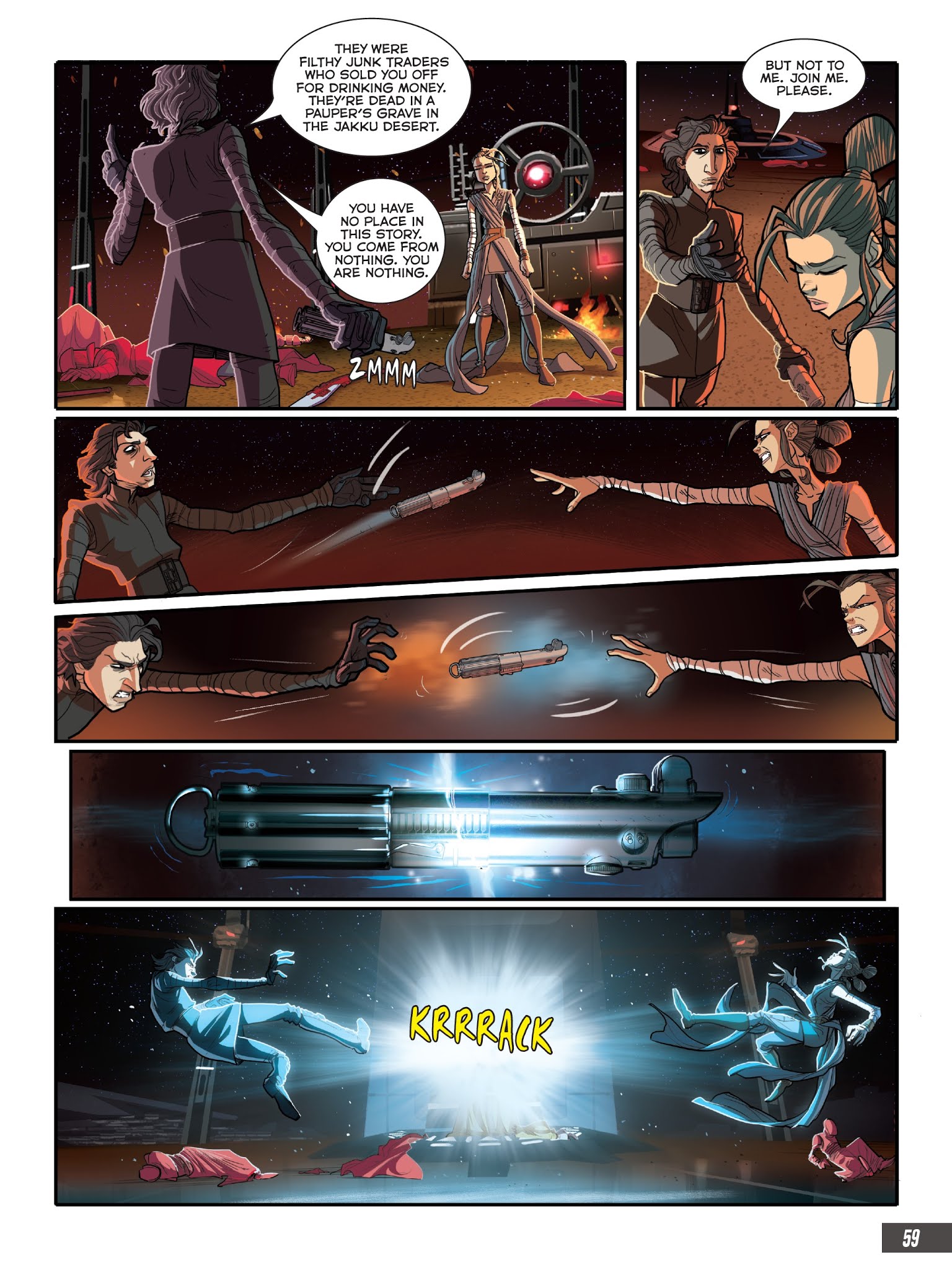Read online Star Wars: The Last Jedi Graphic Novel Adaptation comic -  Issue # TPB - 61