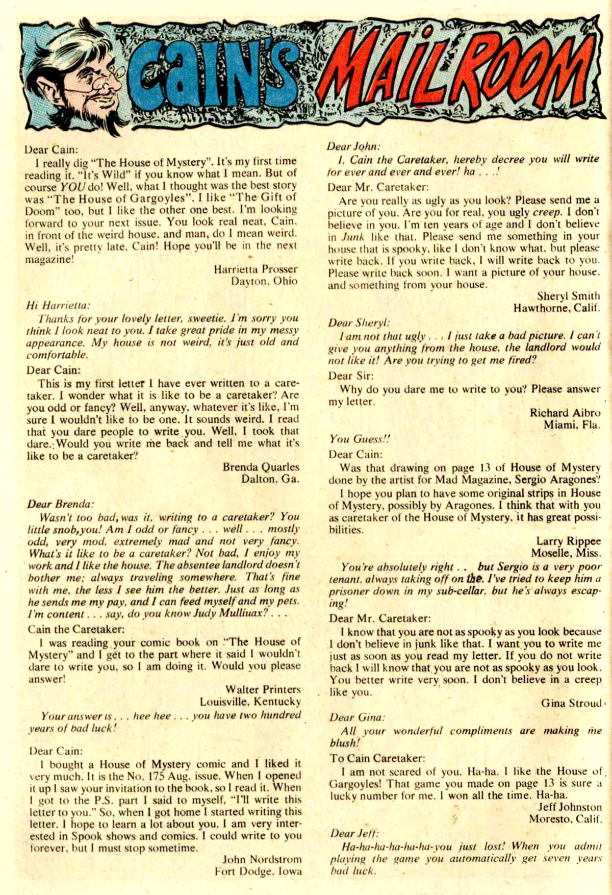 Read online House of Mystery (1951) comic -  Issue #178 - 32