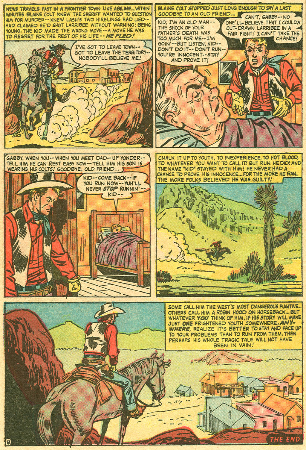 Read online Kid Colt Outlaw comic -  Issue #130 - 10