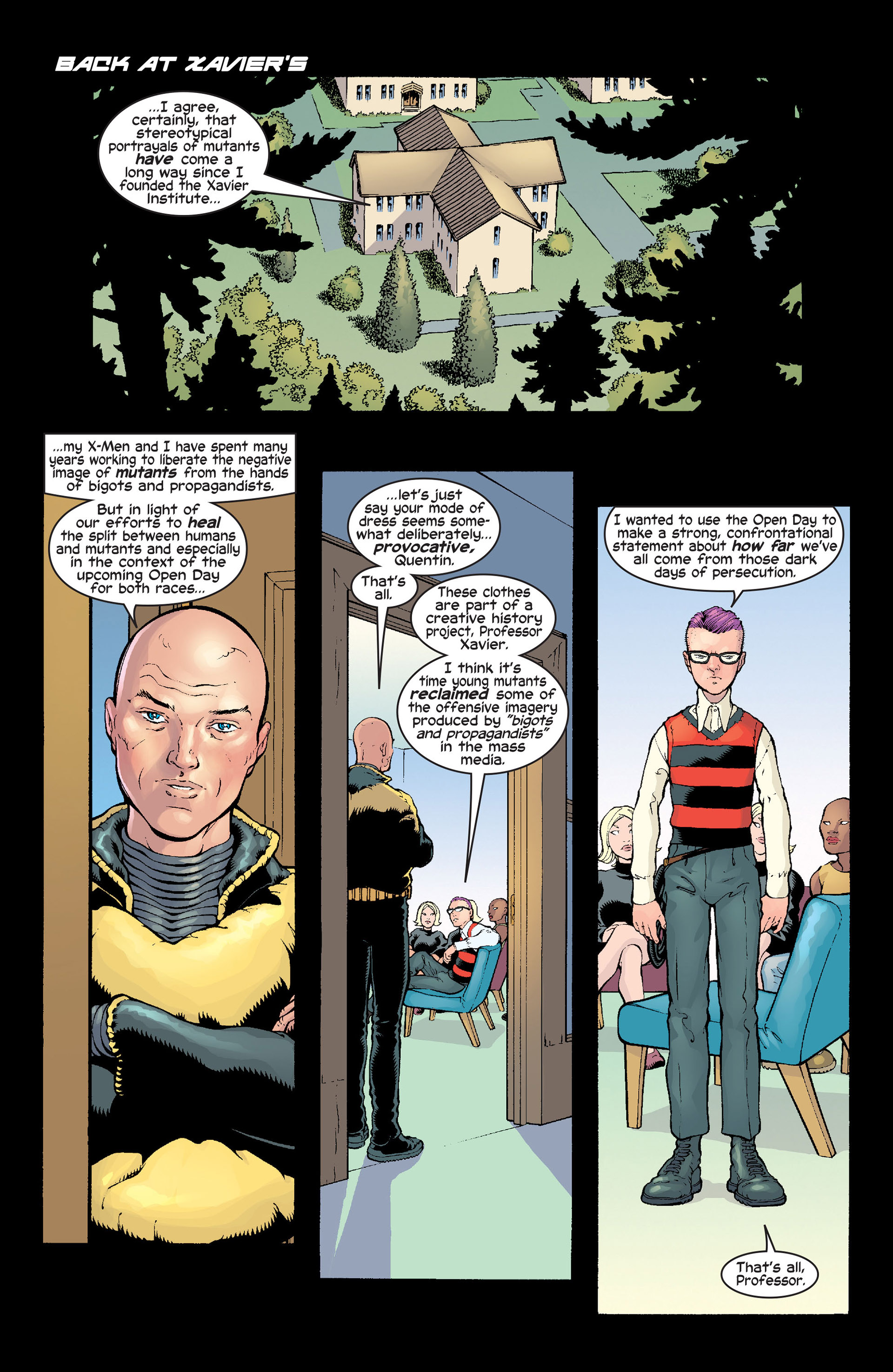 Read online New X-Men (2001) comic -  Issue #135 - 6