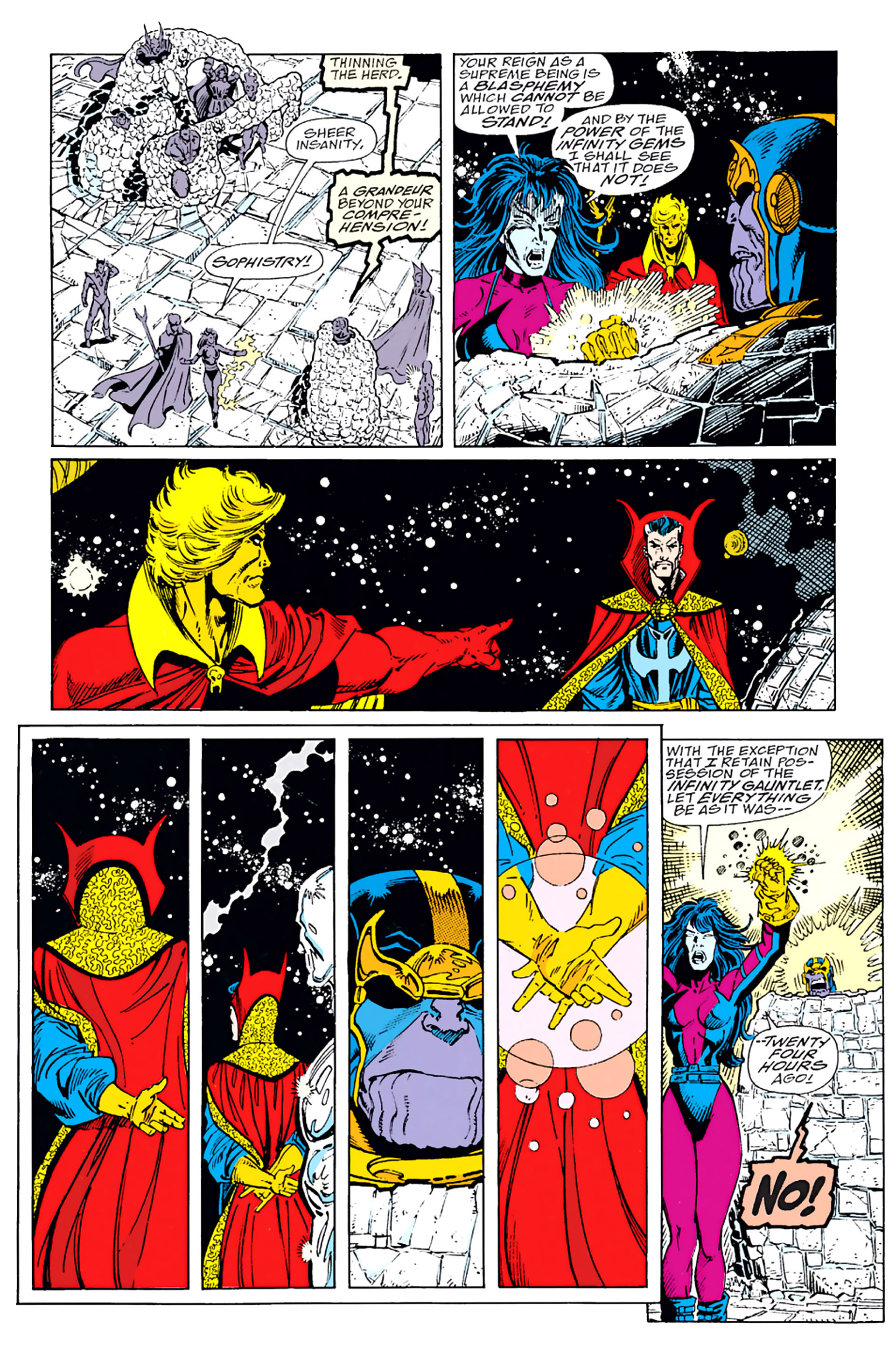 Read online Infinity Gauntlet (1991) comic -  Issue #6 - 5