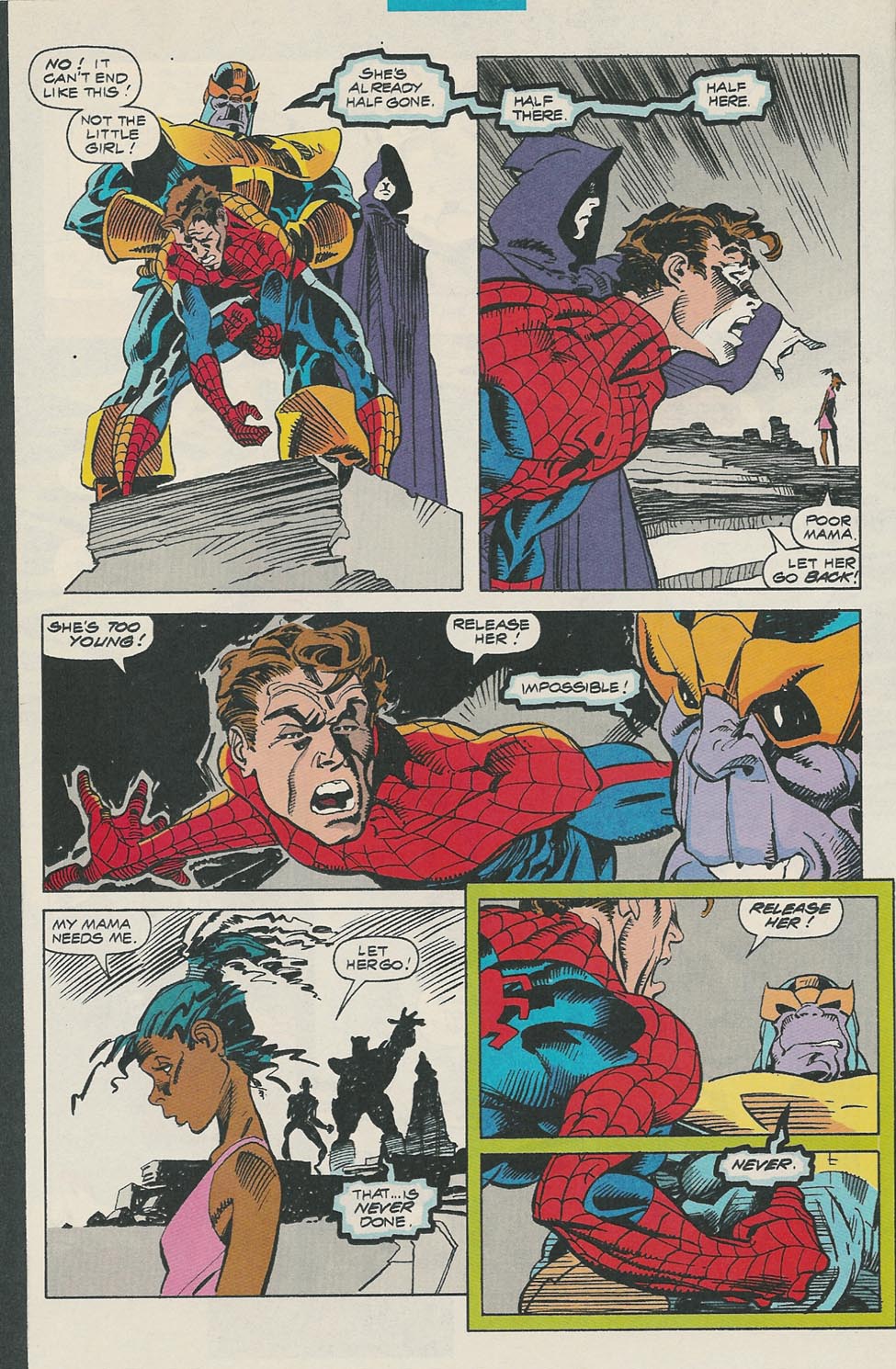 Read online Spider-Man (1990) comic -  Issue #17 - No One Gets Outta Here Alive - 14