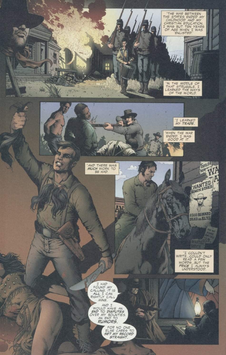 Read online Weird Western Tales (2001) comic -  Issue #3 - 12
