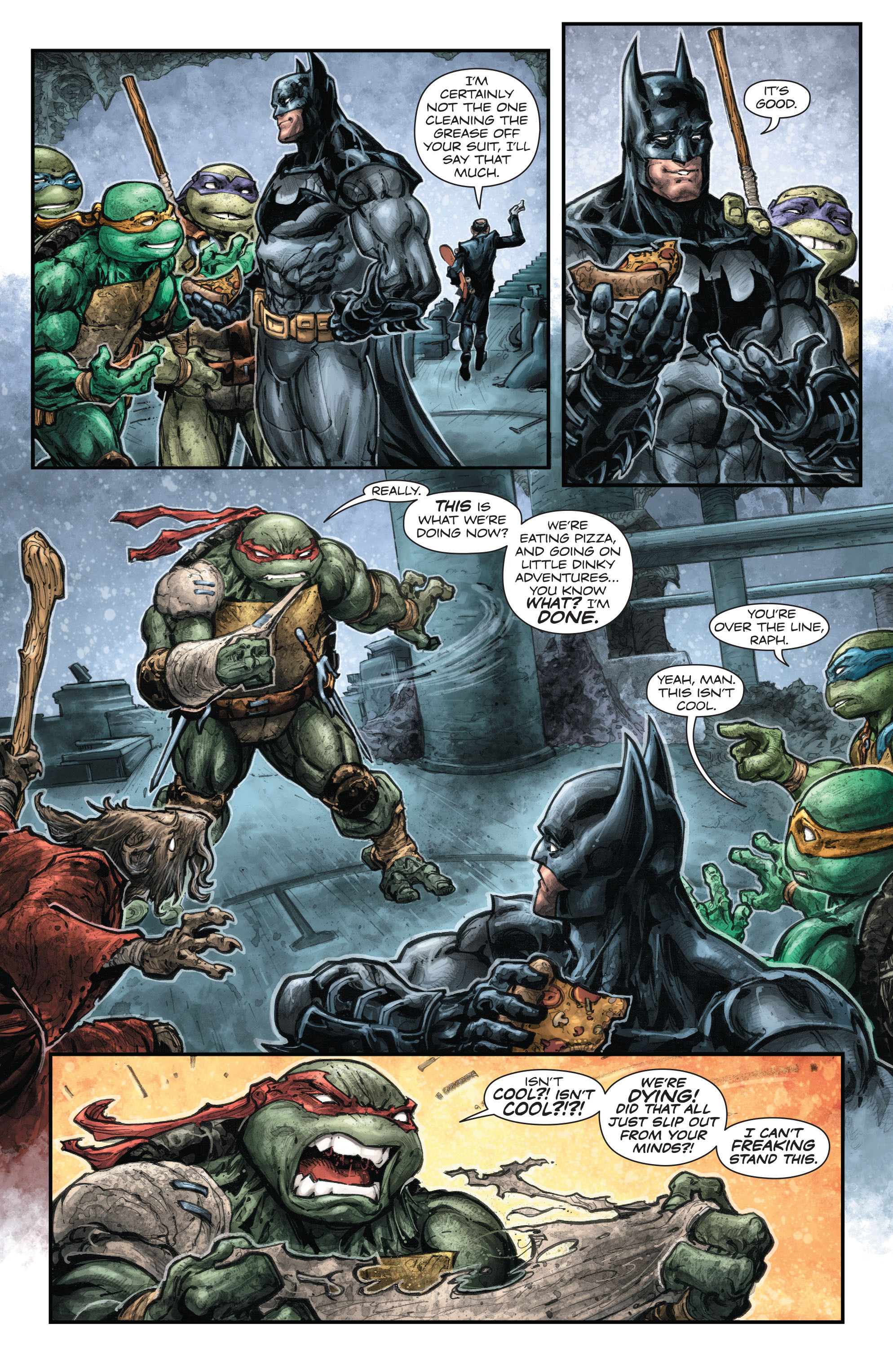 Read online Batman/Teenage Mutant Ninja Turtles comic -  Issue #4 - 13