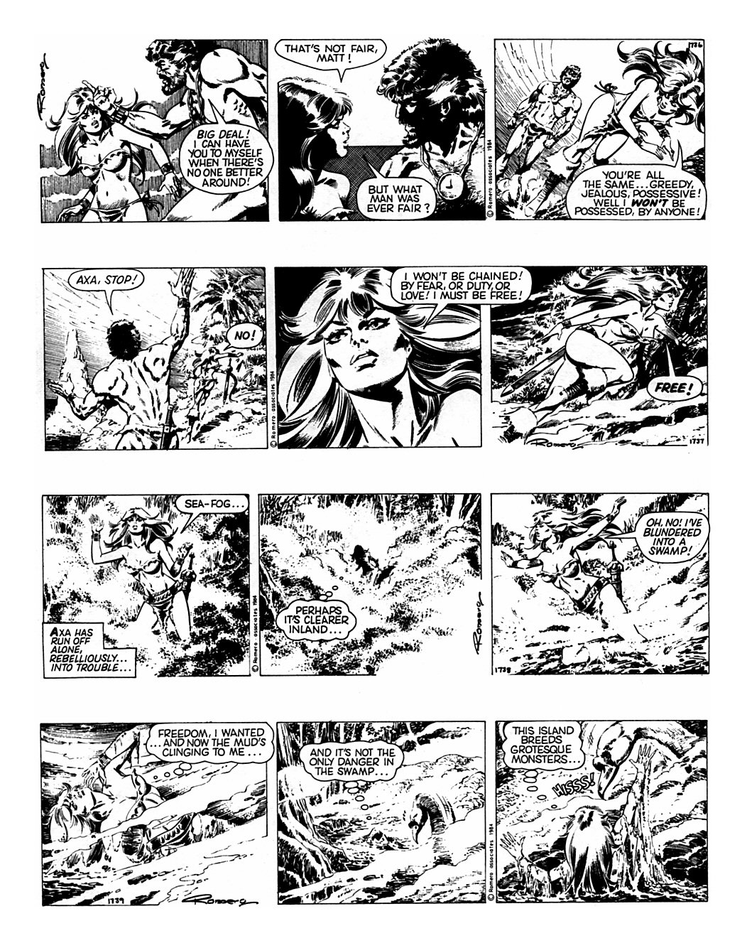 Read online Axa comic -  Issue #8 - 19