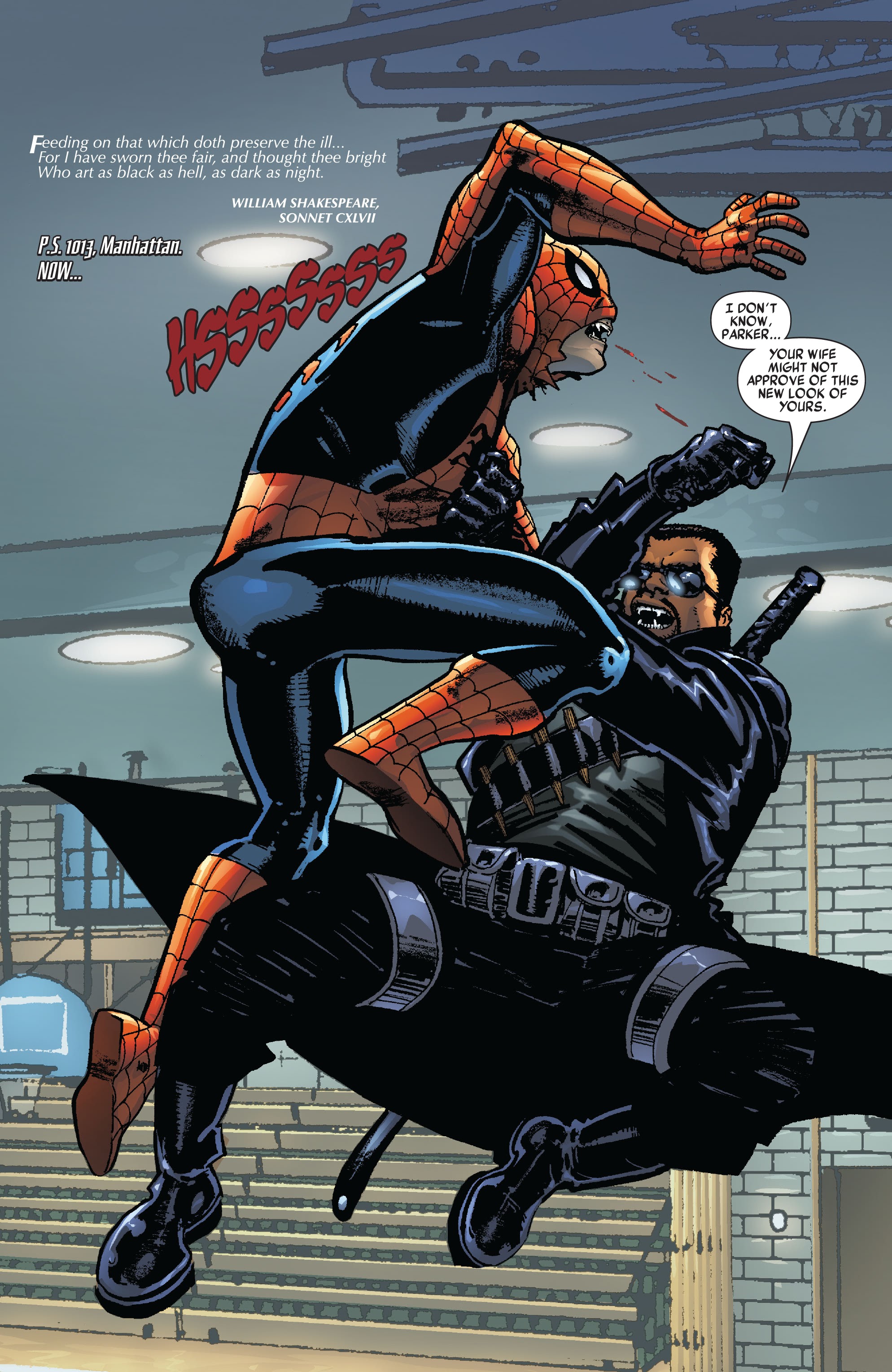 Read online Blade by Marc Guggenheim: The Complete Collection comic -  Issue # TPB (Part 1) - 5