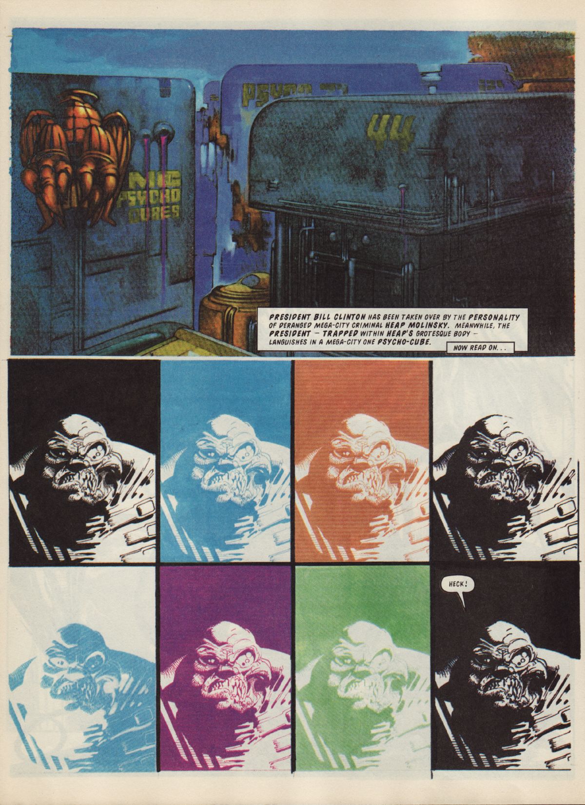 Read online Judge Dredd: The Megazine (vol. 2) comic -  Issue #77 - 22