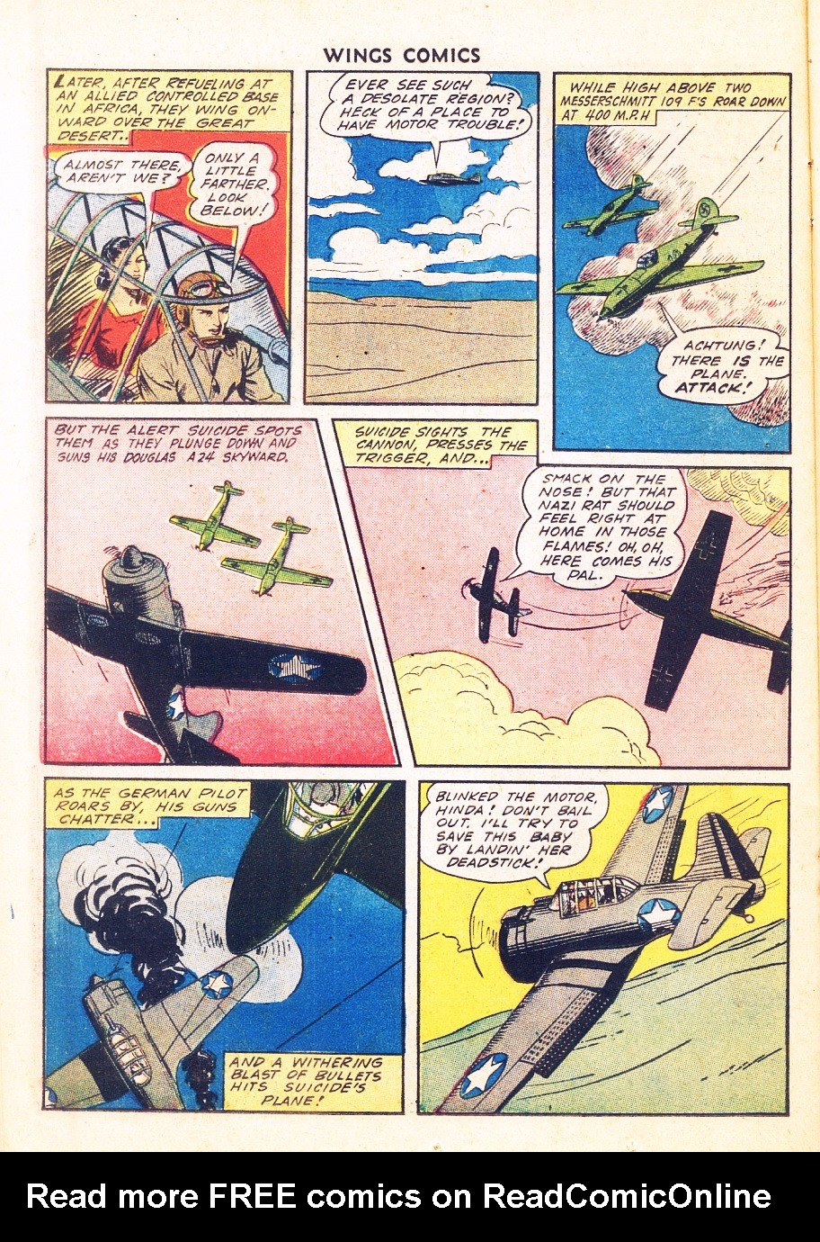 Read online Wings Comics comic -  Issue #34 - 26