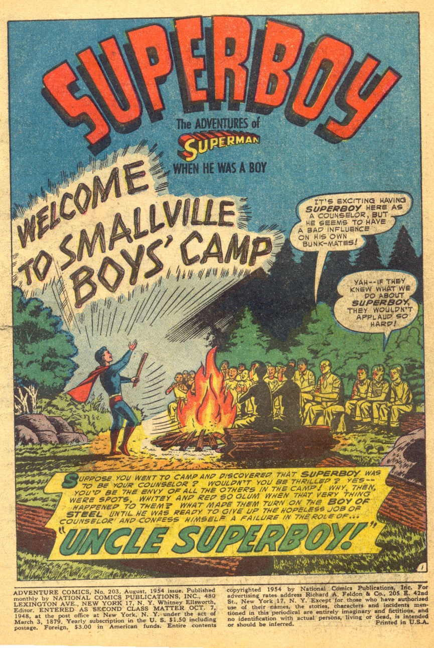 Adventure Comics (1938) 203 Page 2