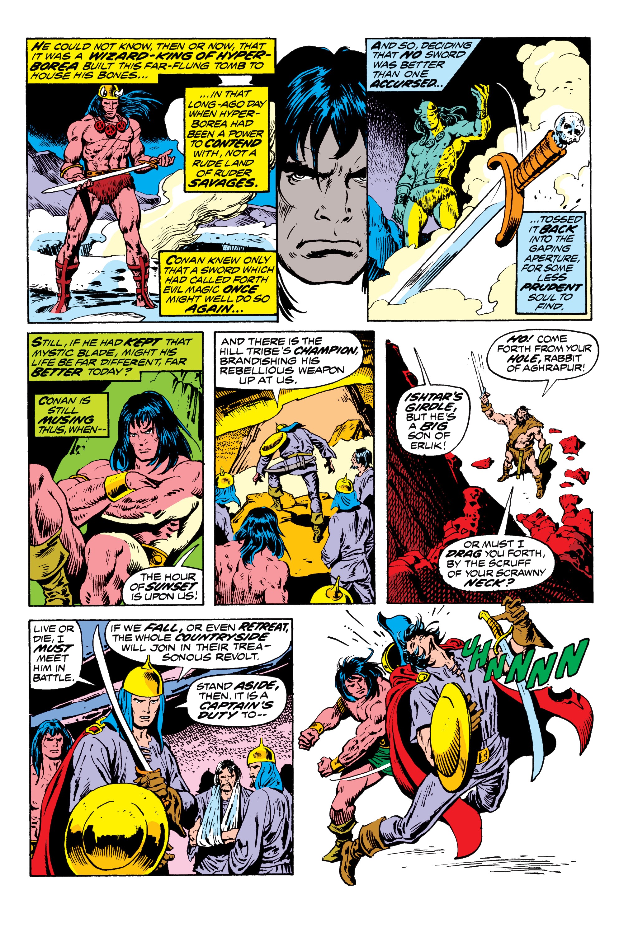 Read online Conan The Barbarian Epic Collection: The Original Marvel Years - The Curse Of The Golden Skull comic -  Issue # TPB (Part 2) - 3