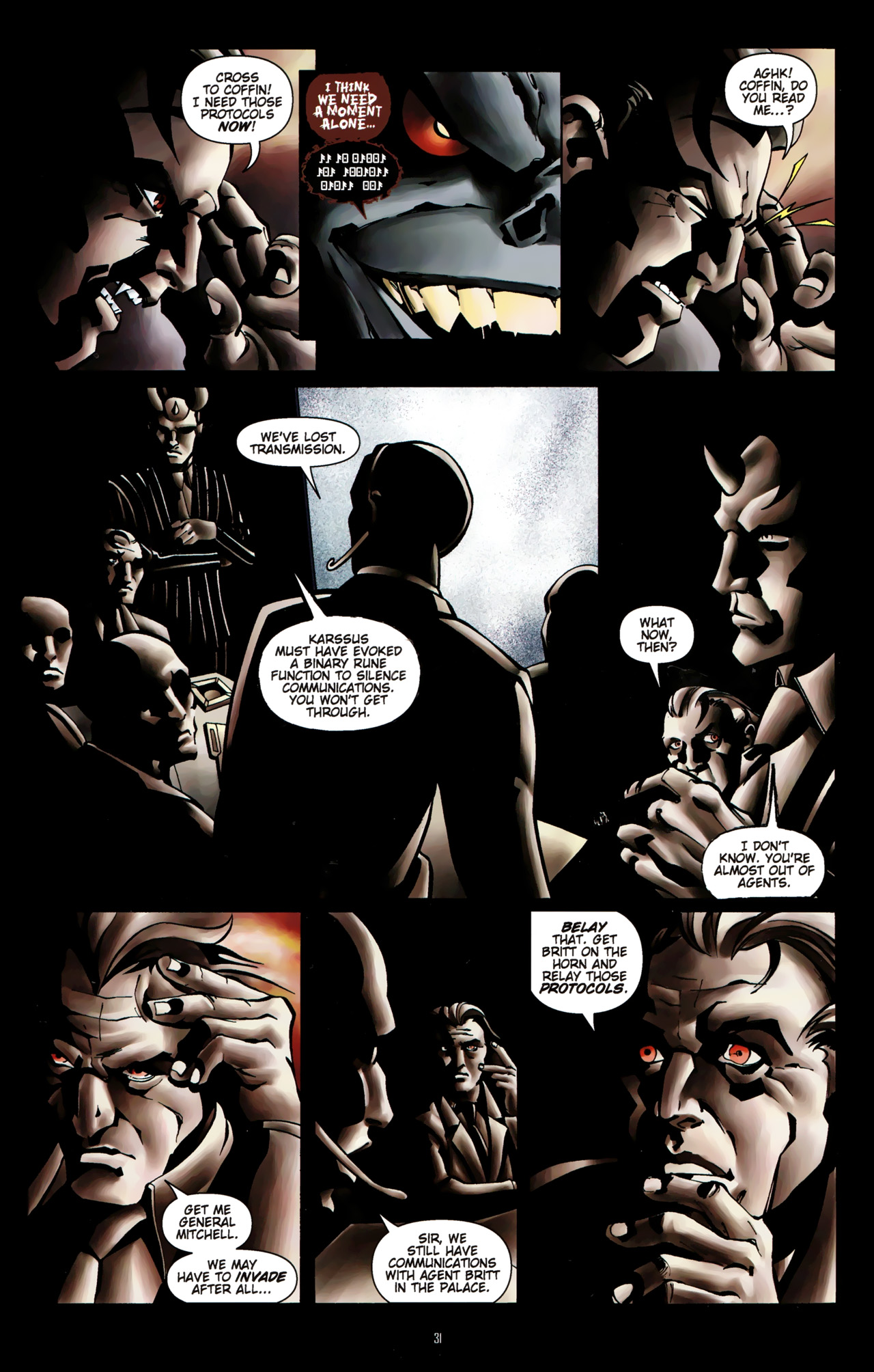 Read online CVO : Covert Vampiric Operations -- 100-Page Spectacular comic -  Issue # TPB - 33