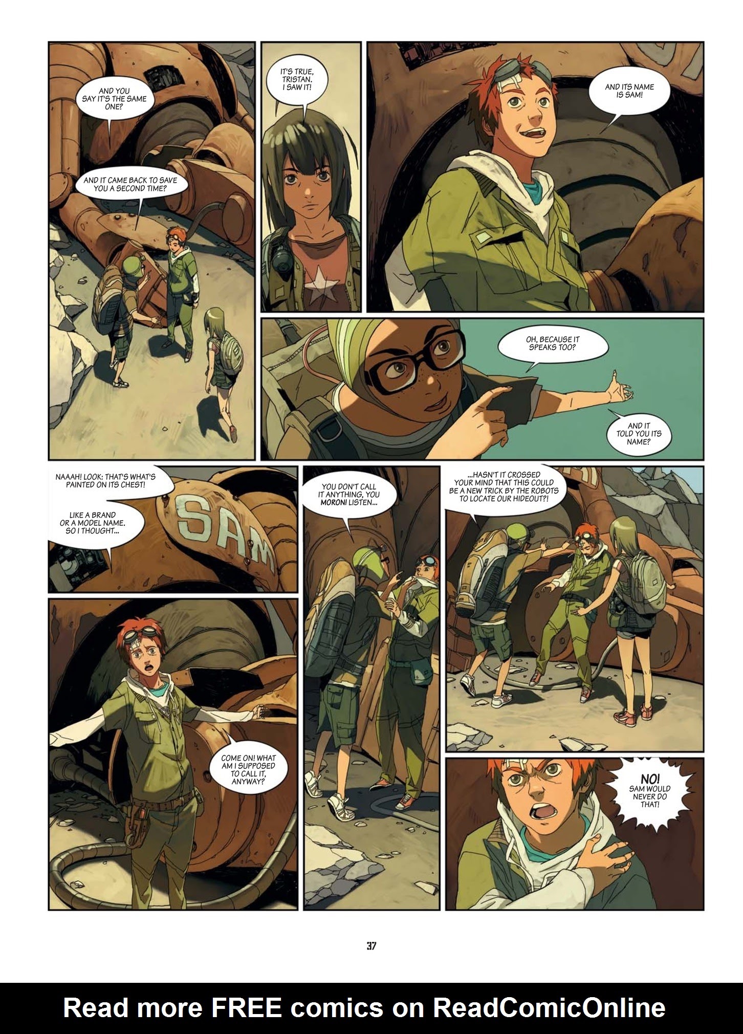 Read online SAM comic -  Issue #1 - 39