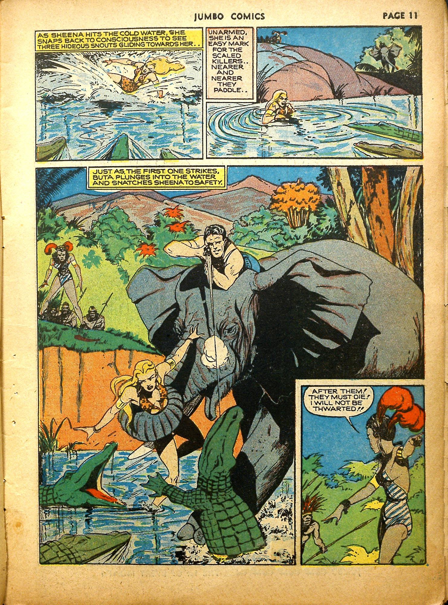 Read online Jumbo Comics comic -  Issue #23 - 13