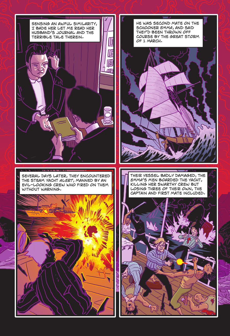 Read online The Lovecraft Anthology comic -  Issue # TPB 1 - 21