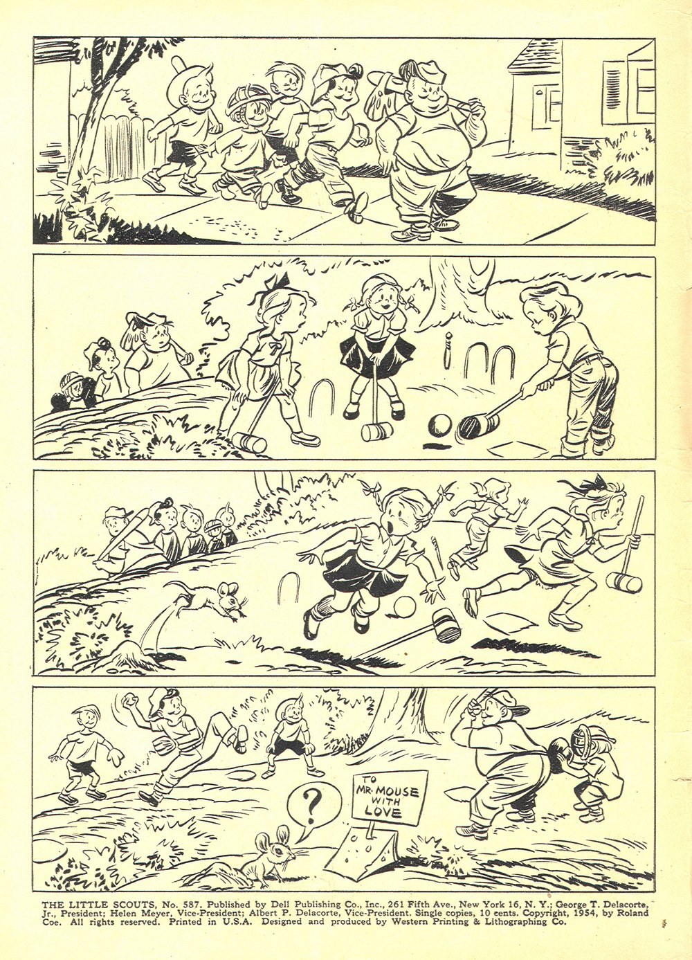 Read online Four Color Comics comic -  Issue #587 - 2