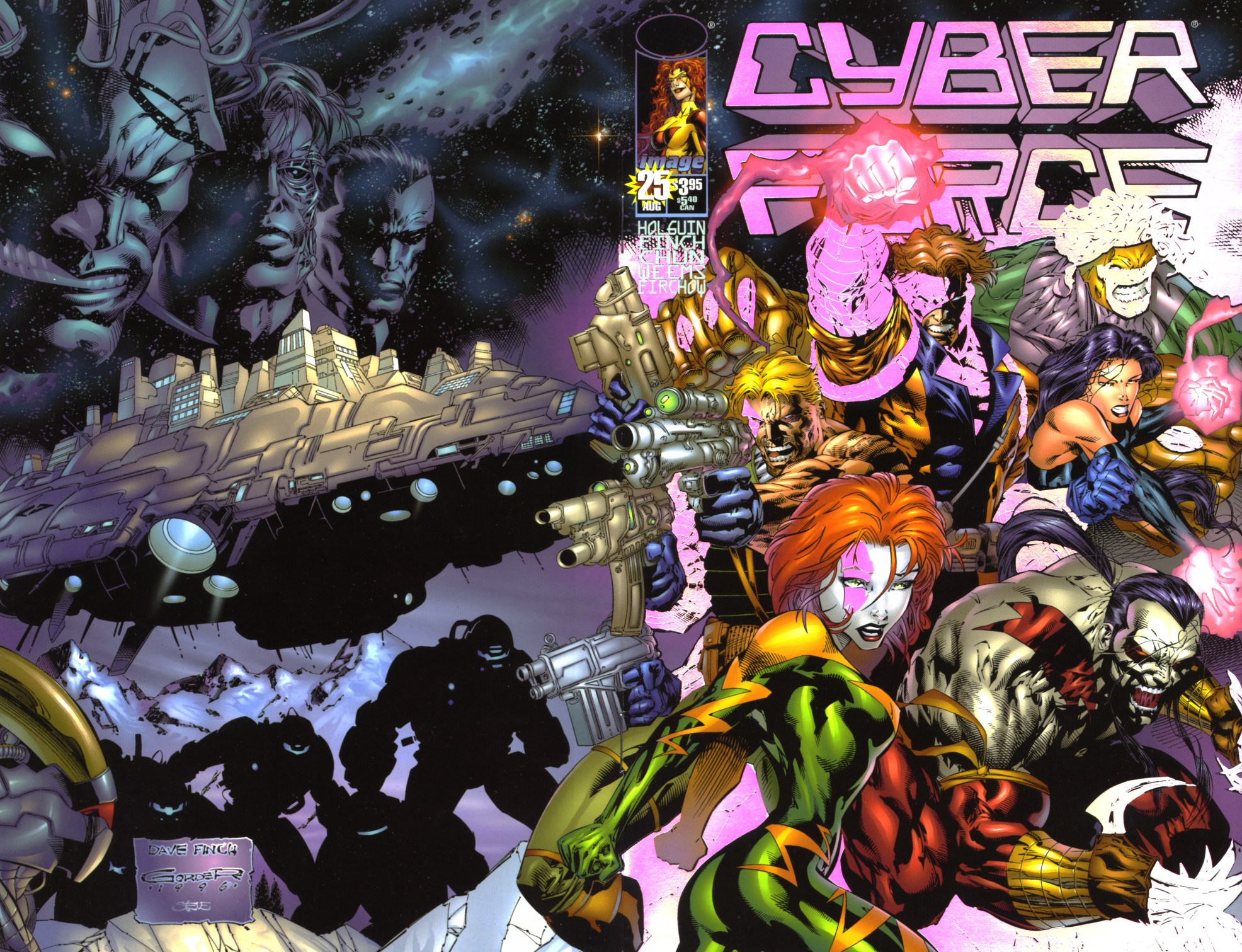 Read online Cyberforce (1993) comic -  Issue #25 - 1