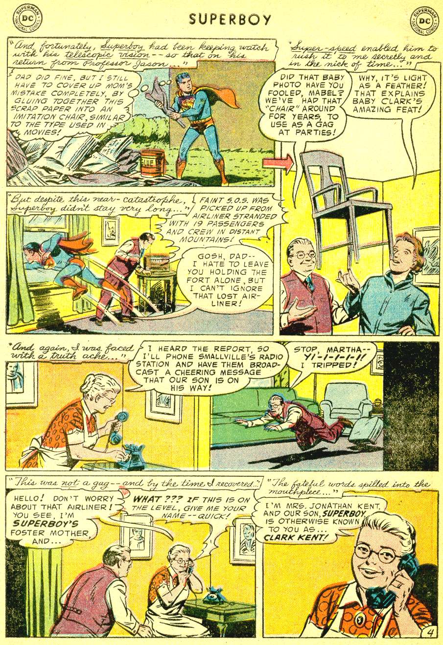 Read online Superboy (1949) comic -  Issue #41 - 25