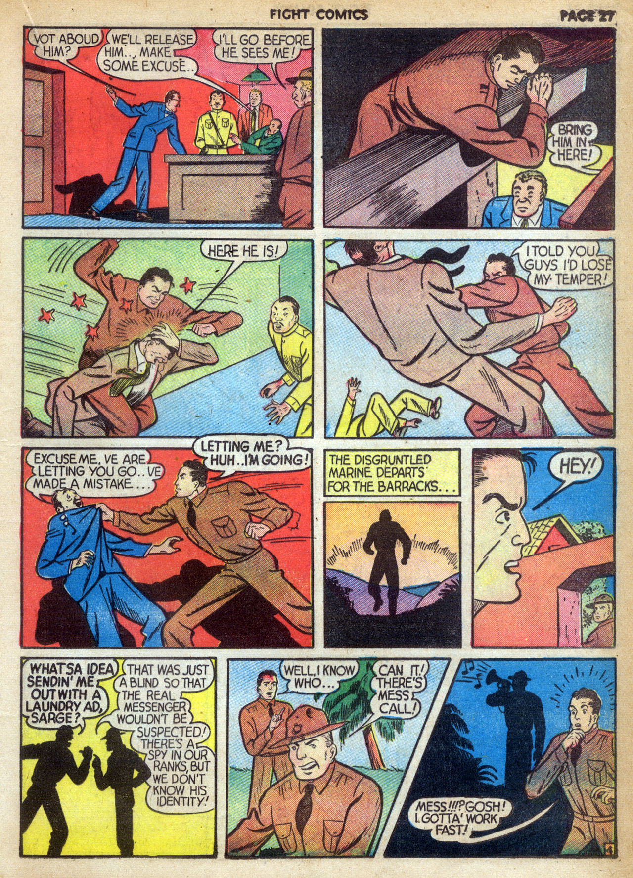 Read online Fight Comics comic -  Issue #8 - 29