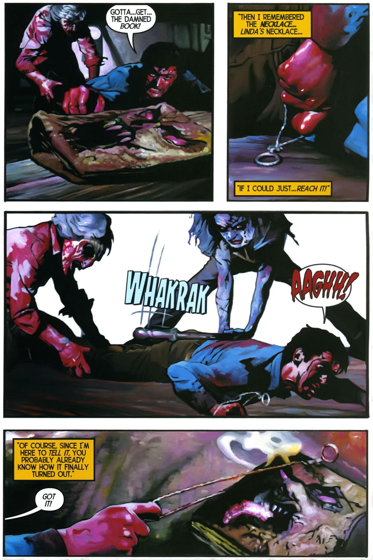 Read online The Evil Dead comic -  Issue #4 - 19
