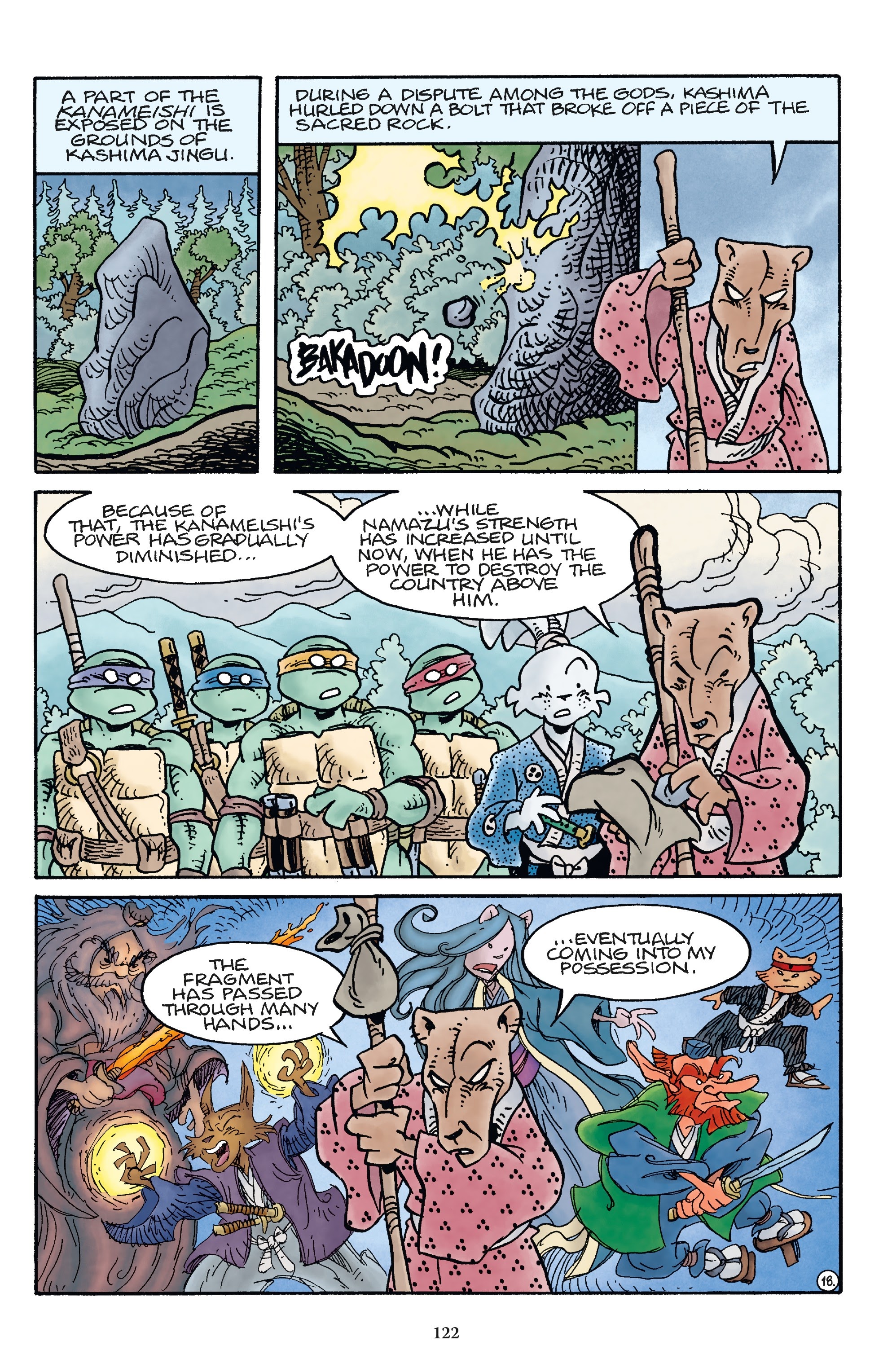 Read online Usagi Yojimbo/Teenage Mutant Ninja Turtles: The Complete Collection comic -  Issue # TPB (Part 2) - 15