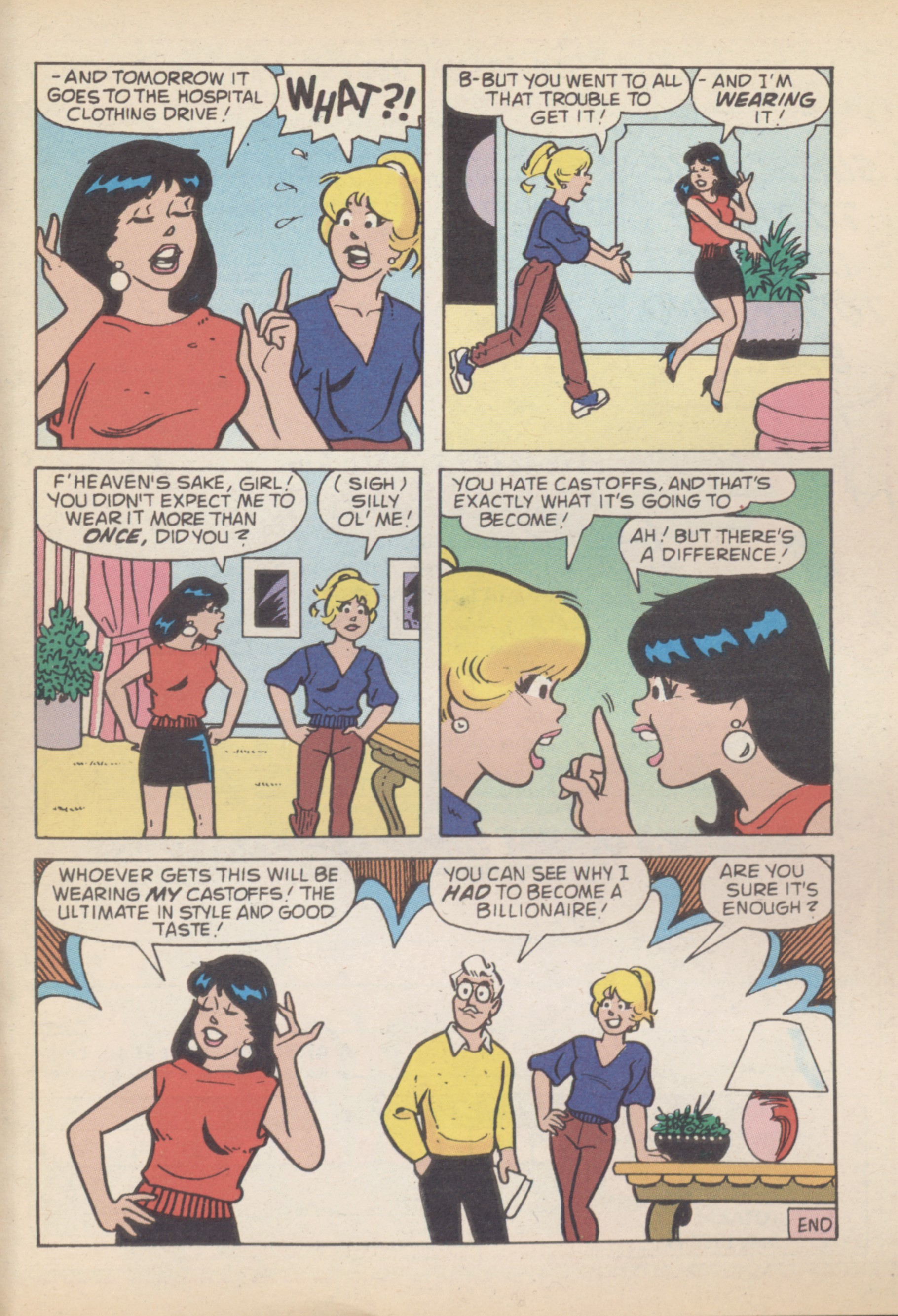 Read online Betty and Veronica Digest Magazine comic -  Issue #96 - 98