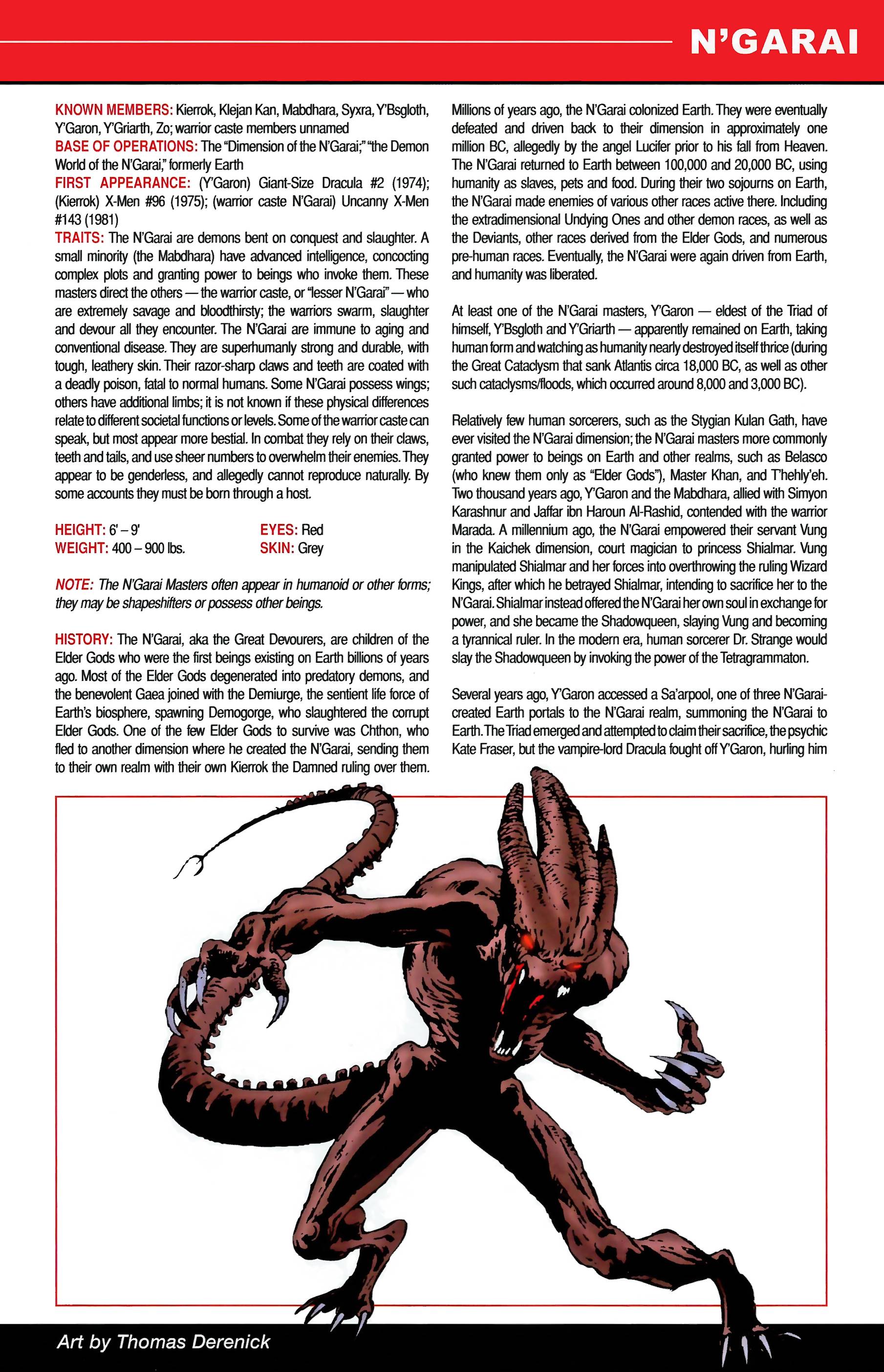 Read online Official Handbook of the Marvel Universe A to Z comic -  Issue # TPB 8 (Part 1) - 85