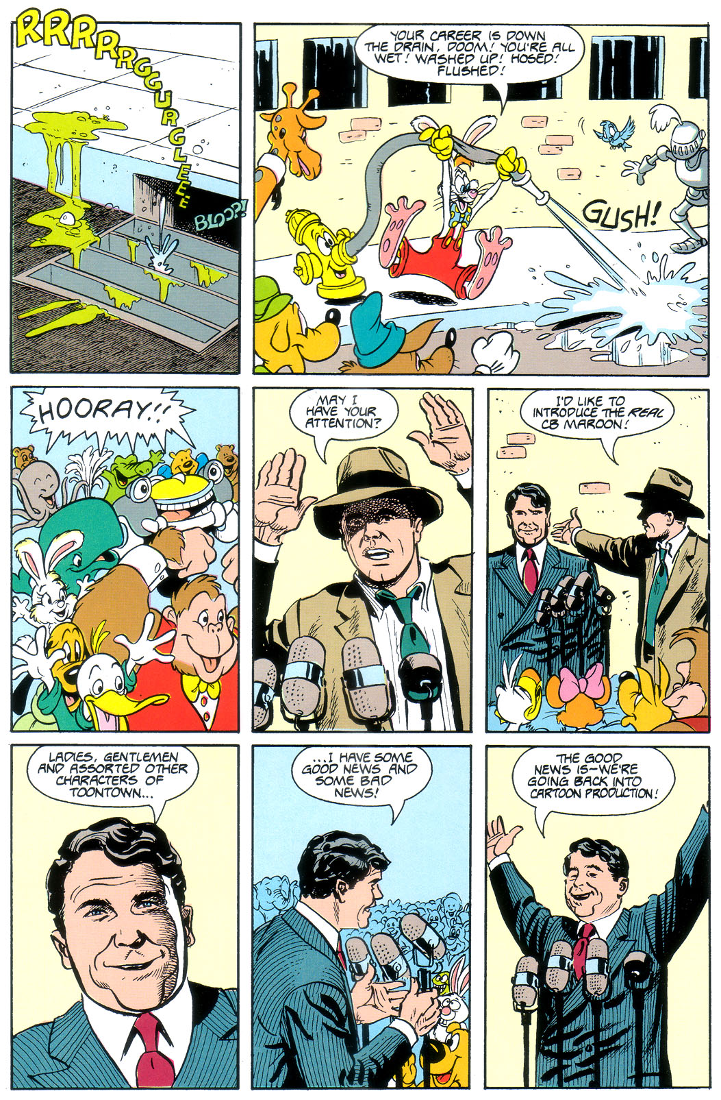 Read online Marvel Graphic Novel comic -  Issue #54 - Roger Rabbit The Resurrection of Doom - 55