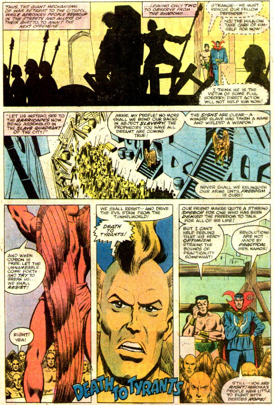 Read online The Defenders (1972) comic -  Issue #81 - 17