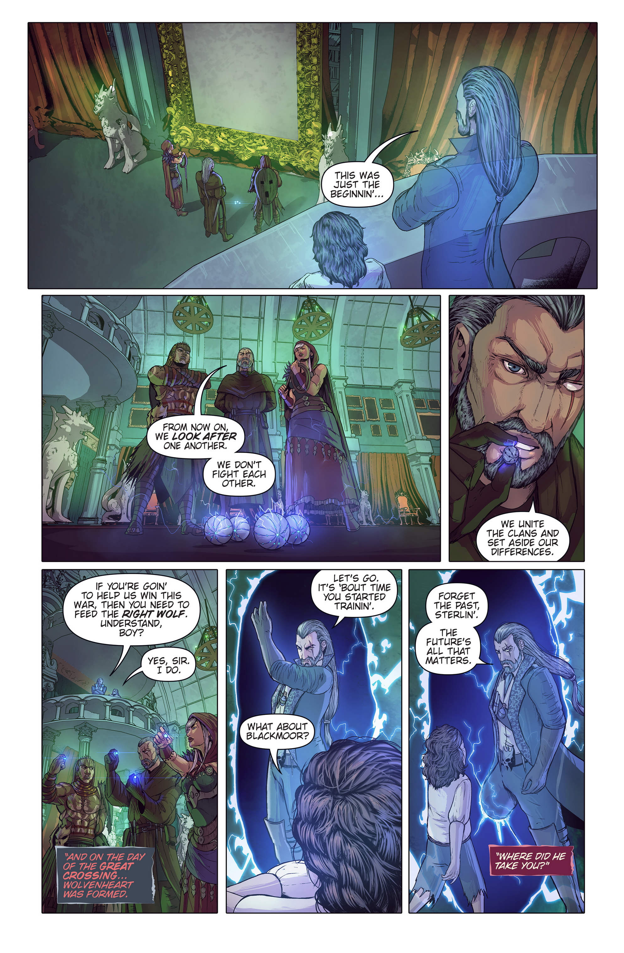Read online Wolvenheart comic -  Issue #3 - 23