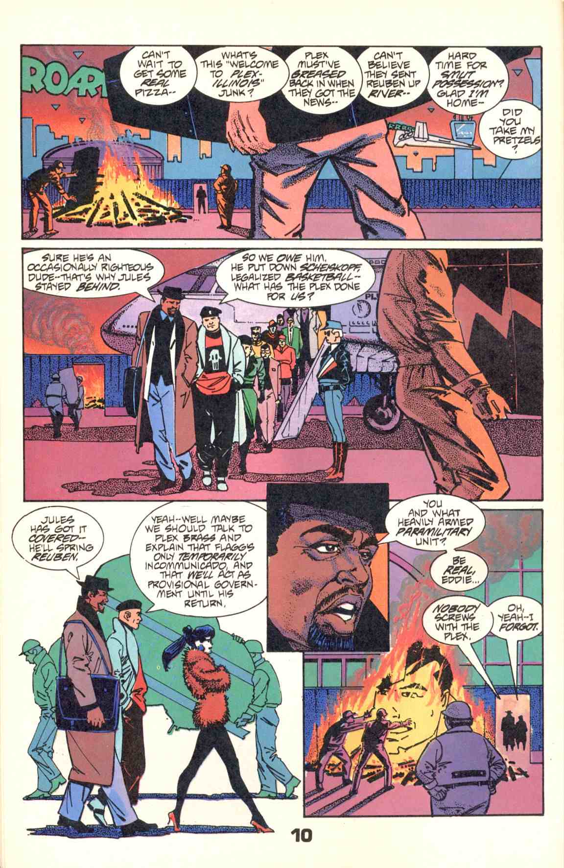 Read online Howard Chaykin's American Flagg comic -  Issue #3 - 12