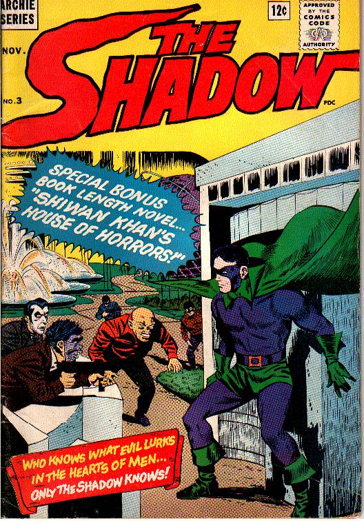 Read online The Shadow (1964) comic -  Issue #3 - 1