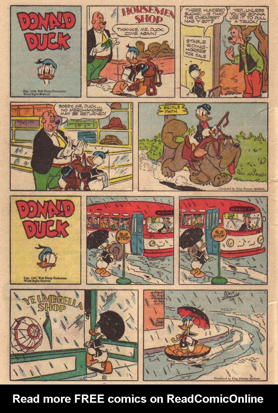 Read online Walt Disney's Comics and Stories comic -  Issue #128 - 36