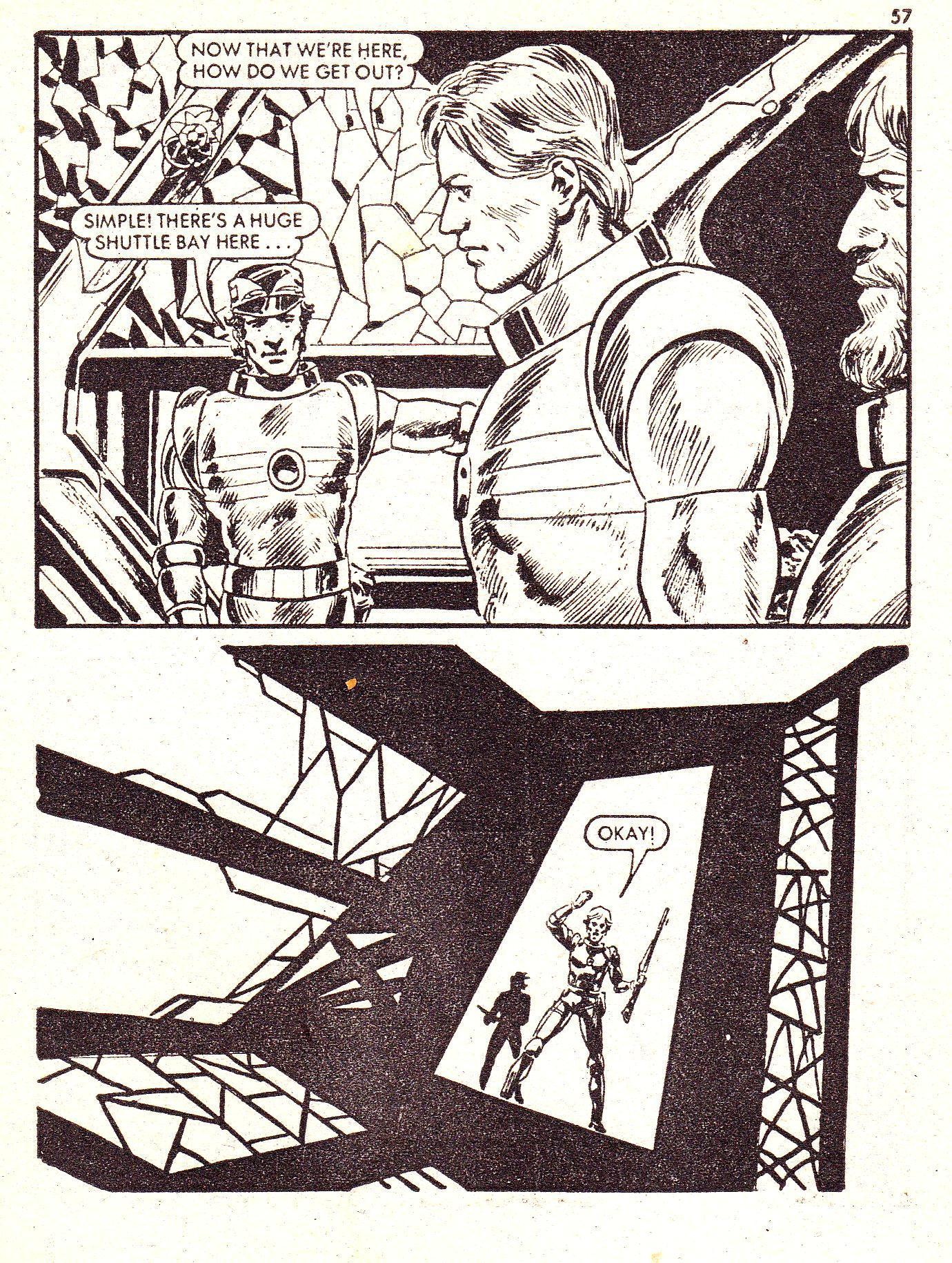 Read online Starblazer comic -  Issue #75 - 57