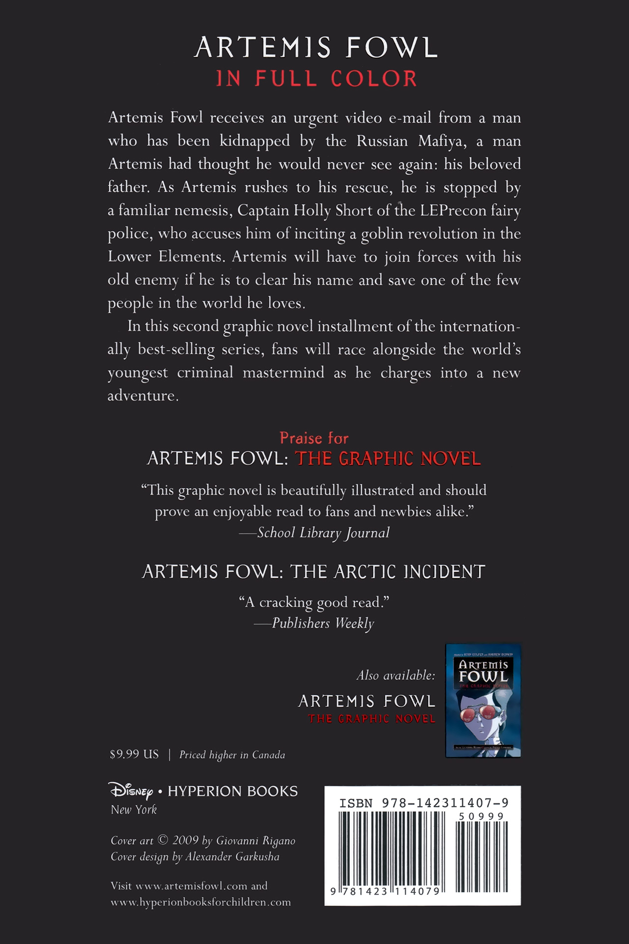 Read online Artemis Fowl: The Arctic Incident comic -  Issue # TPB - 130