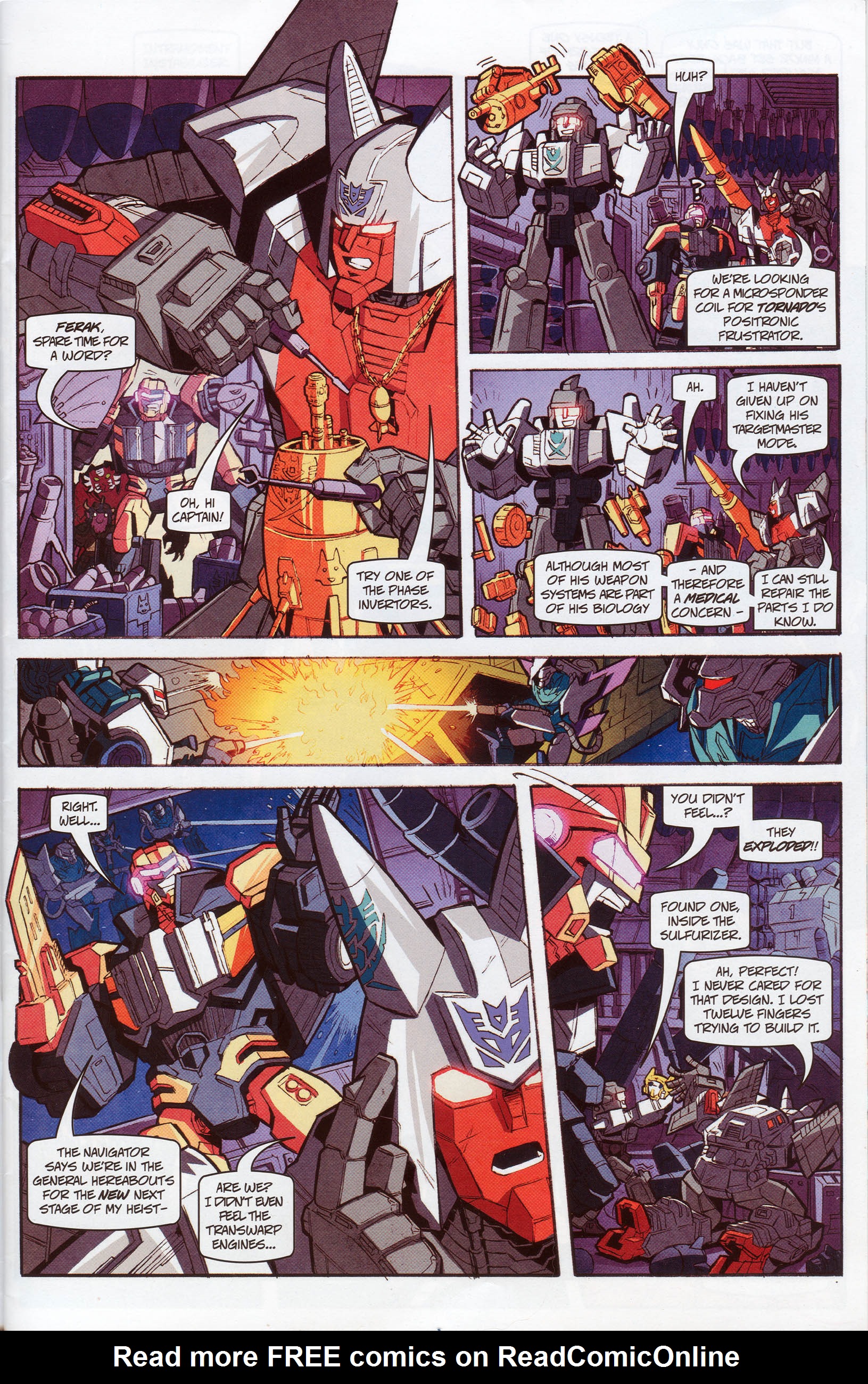 Read online Transformers: Timelines comic -  Issue #10 - 4