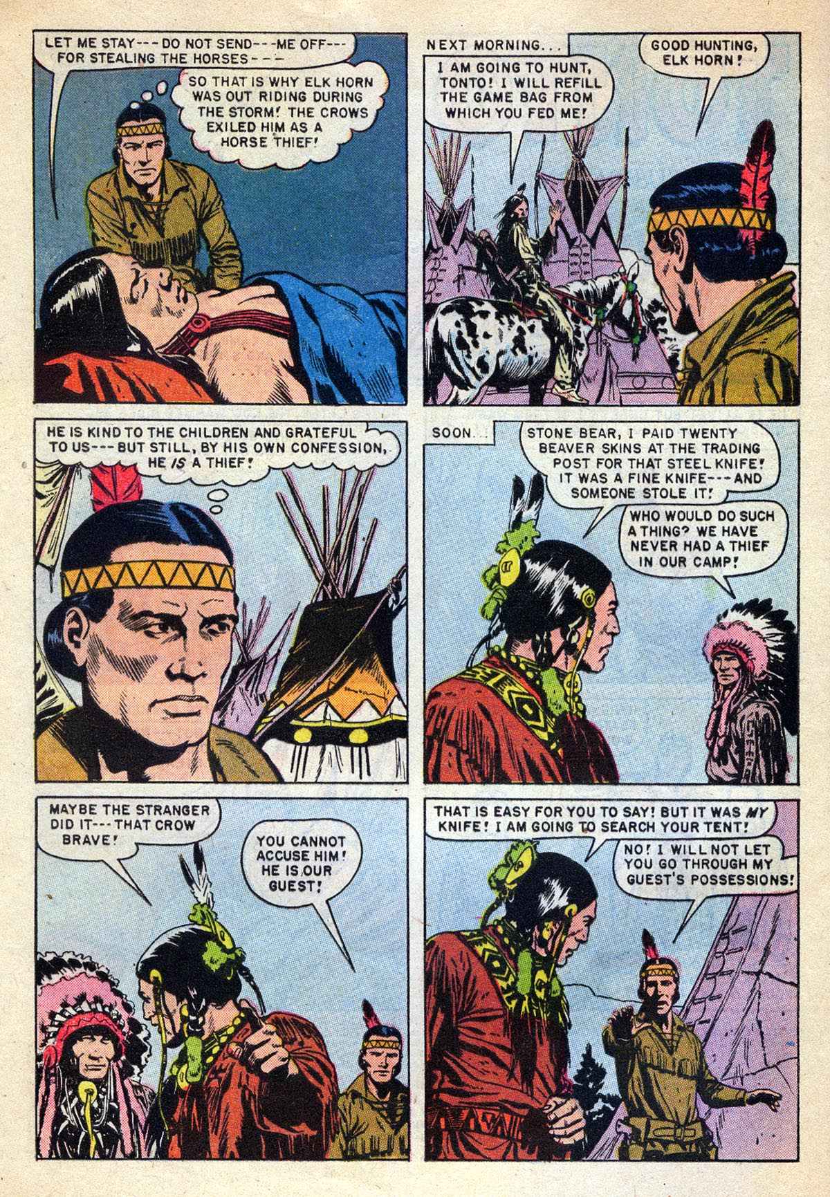Read online Lone Ranger's Companion Tonto comic -  Issue #33 - 4