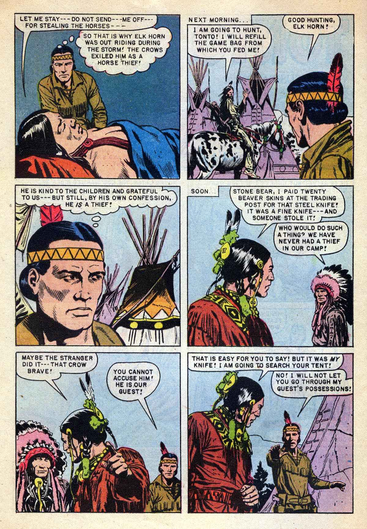 Read online Lone Ranger's Companion Tonto comic -  Issue #33 - 4
