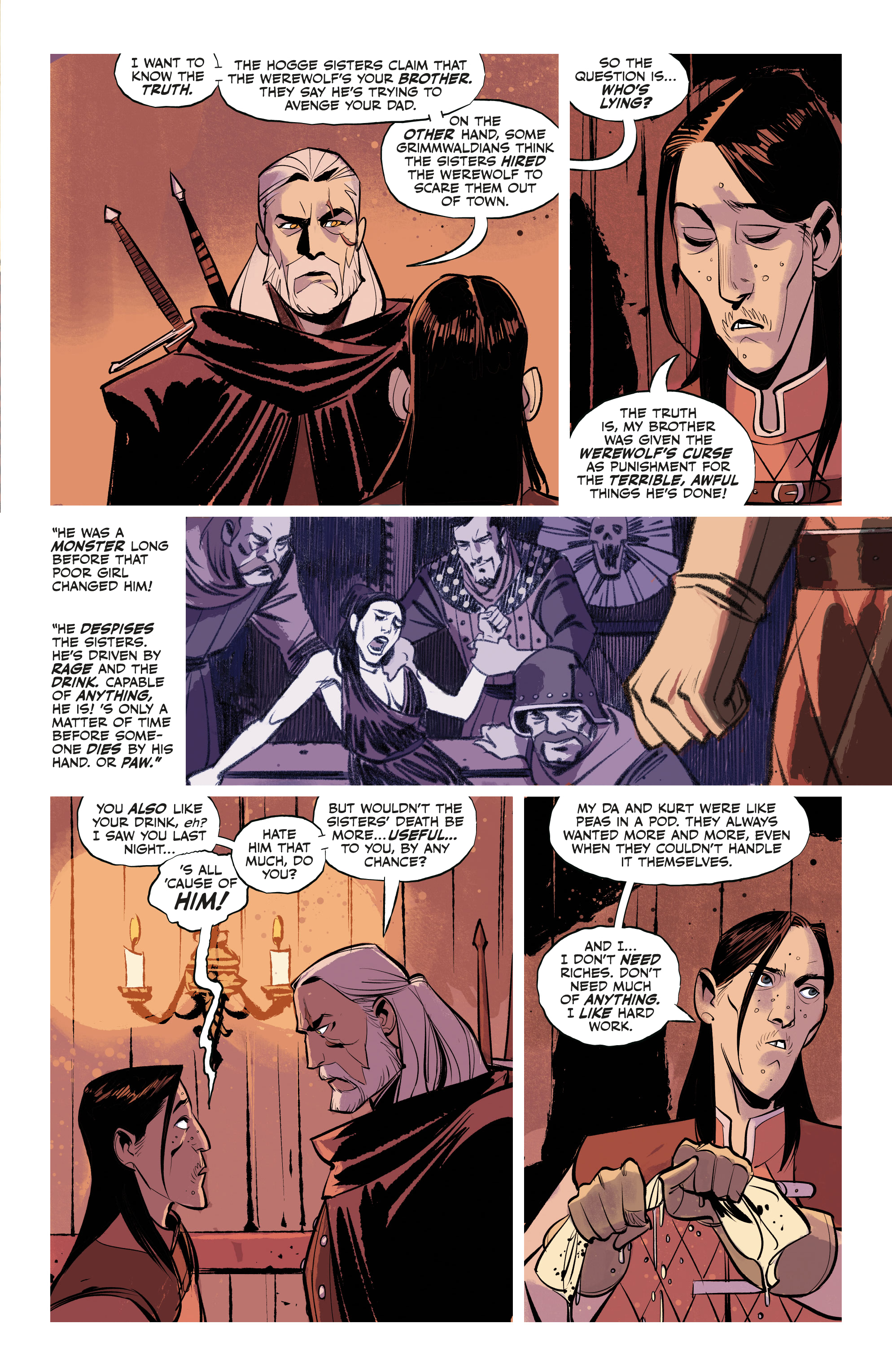 Read online The Witcher: The Ballad of Two Wolves comic -  Issue #2 - 9